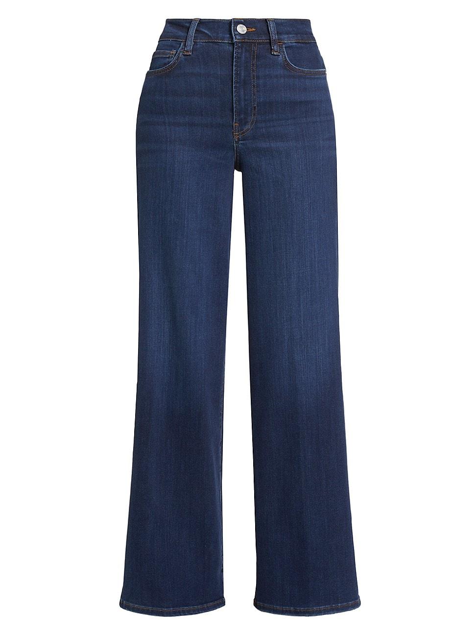 Womens Le Slim Palazzo Wide-Leg Jeans Product Image