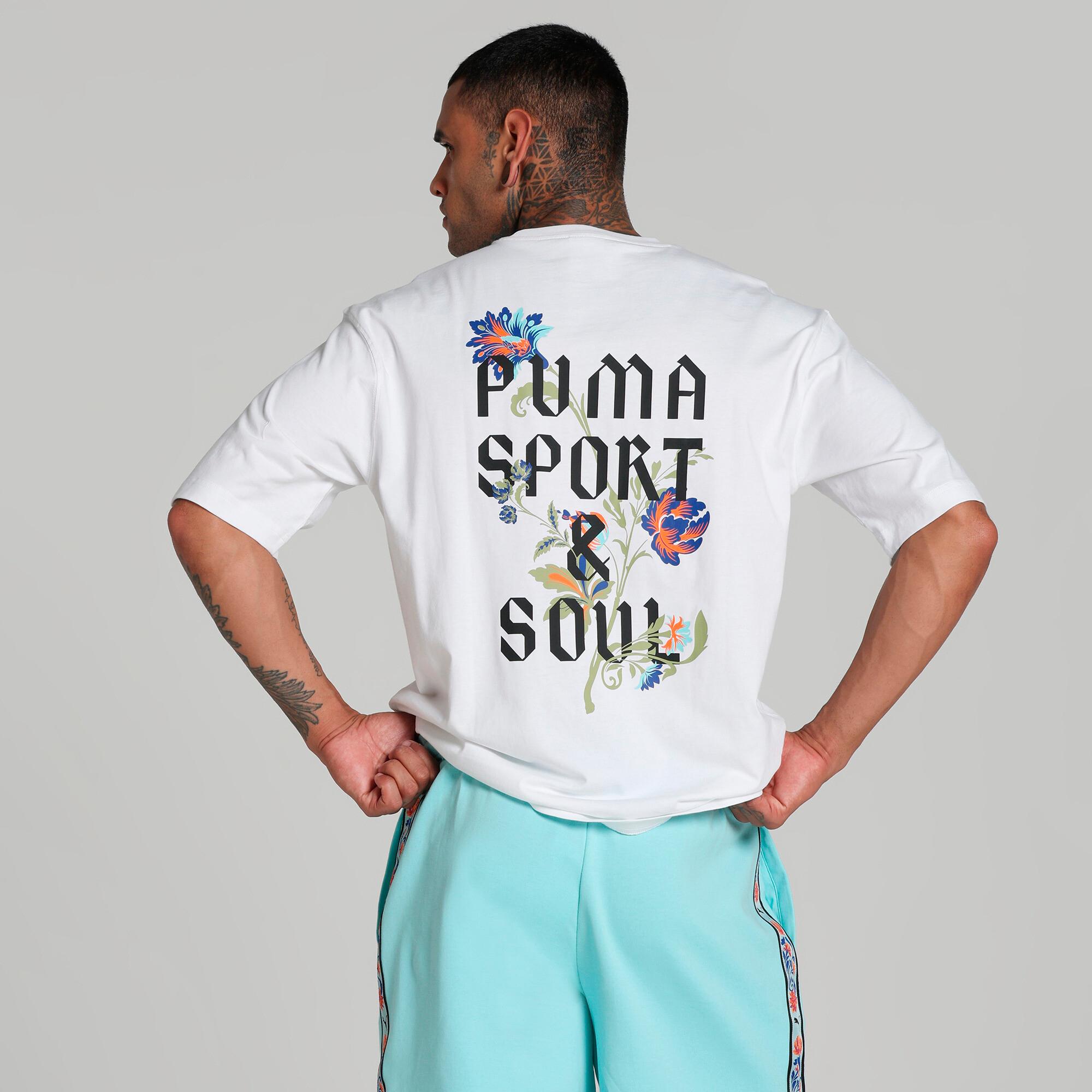 Floral Sport Men's Boxy Tee Product Image