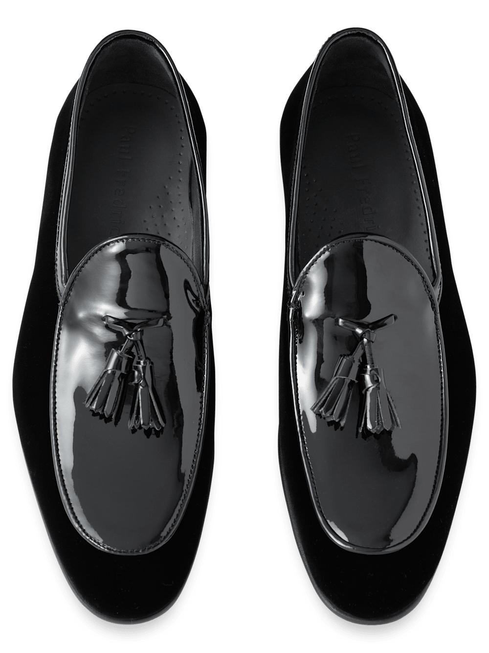 Vincent Tassel Loafer - Black Product Image
