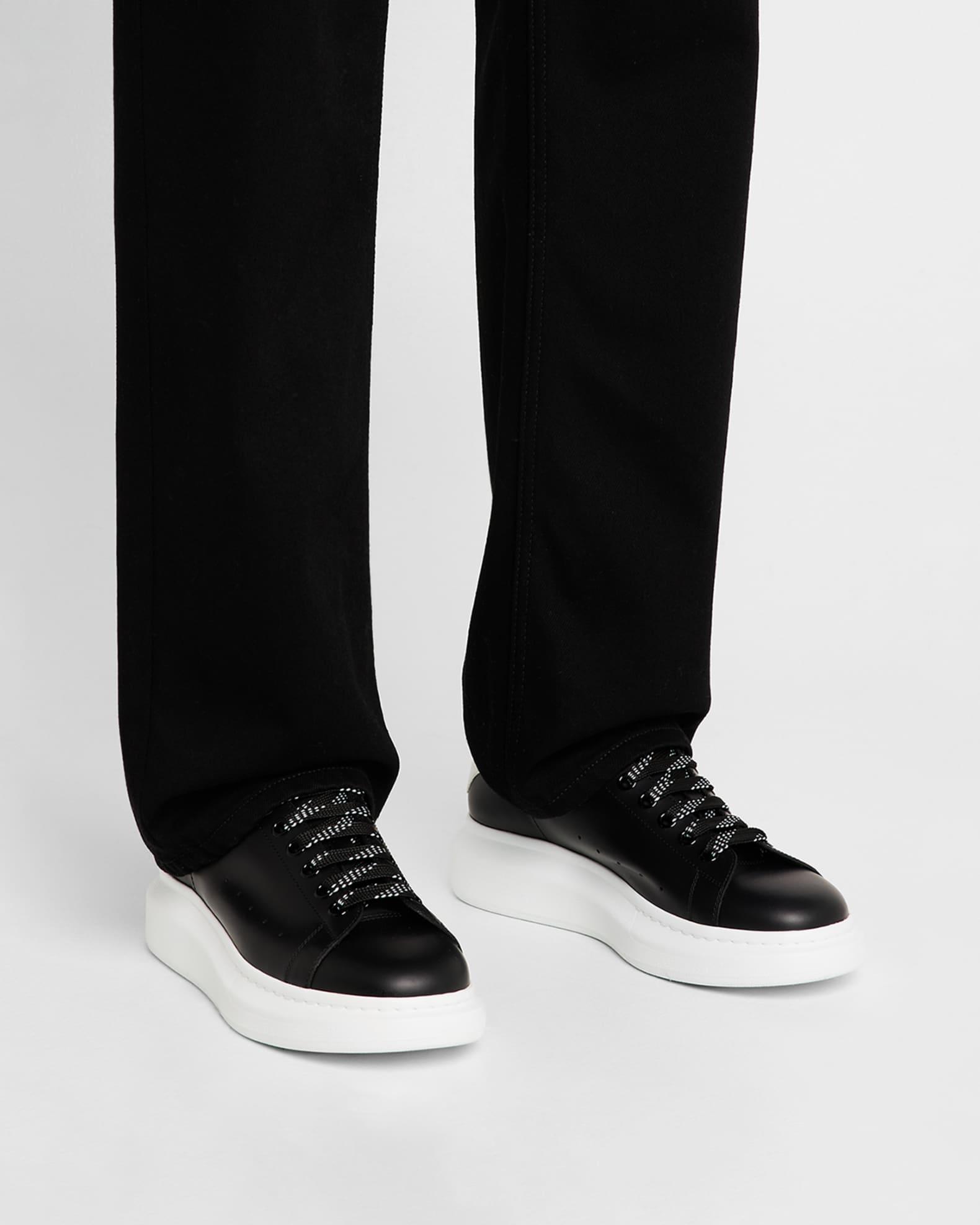 Men's Larry Leather Oversized Low-Top Sneakers Product Image