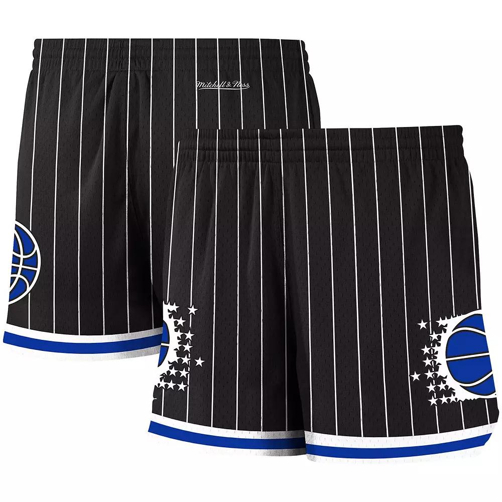 Women's Mitchell & Ness Black Orlando Magic Jump Shot Shorts, Size: 2XL, Mag Black Product Image