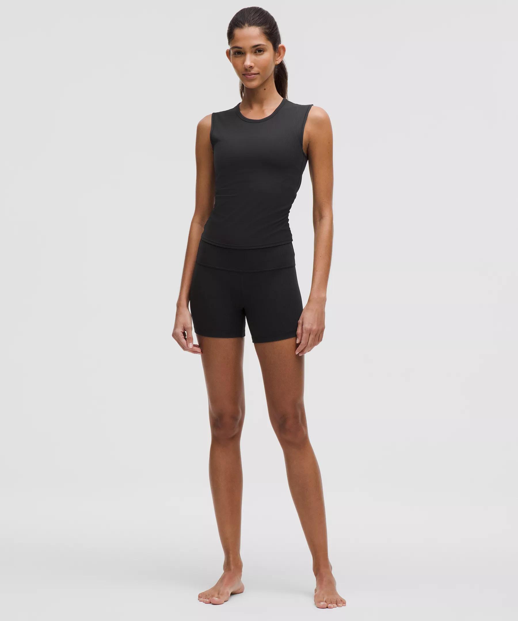 lululemon Align™ High-Rise Ribbed Short 4" Product Image