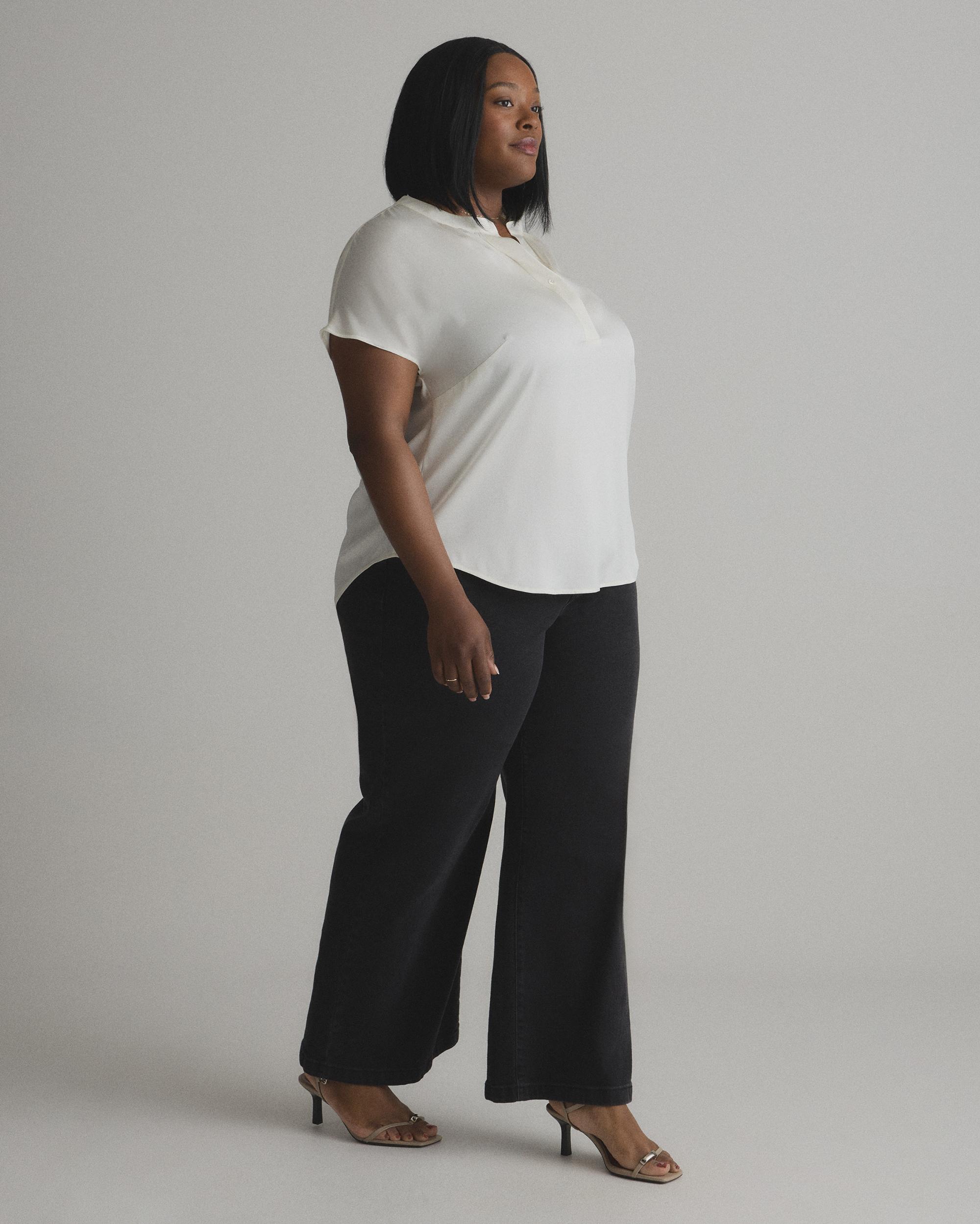 Quince | Women's Washable Stretch Silk Dolman Sleeve Blouse Mulberry Silk Product Image