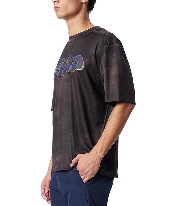 Cross Eyed Moose Graphic Print Oversized Short Sleeve T-Shirt Product Image