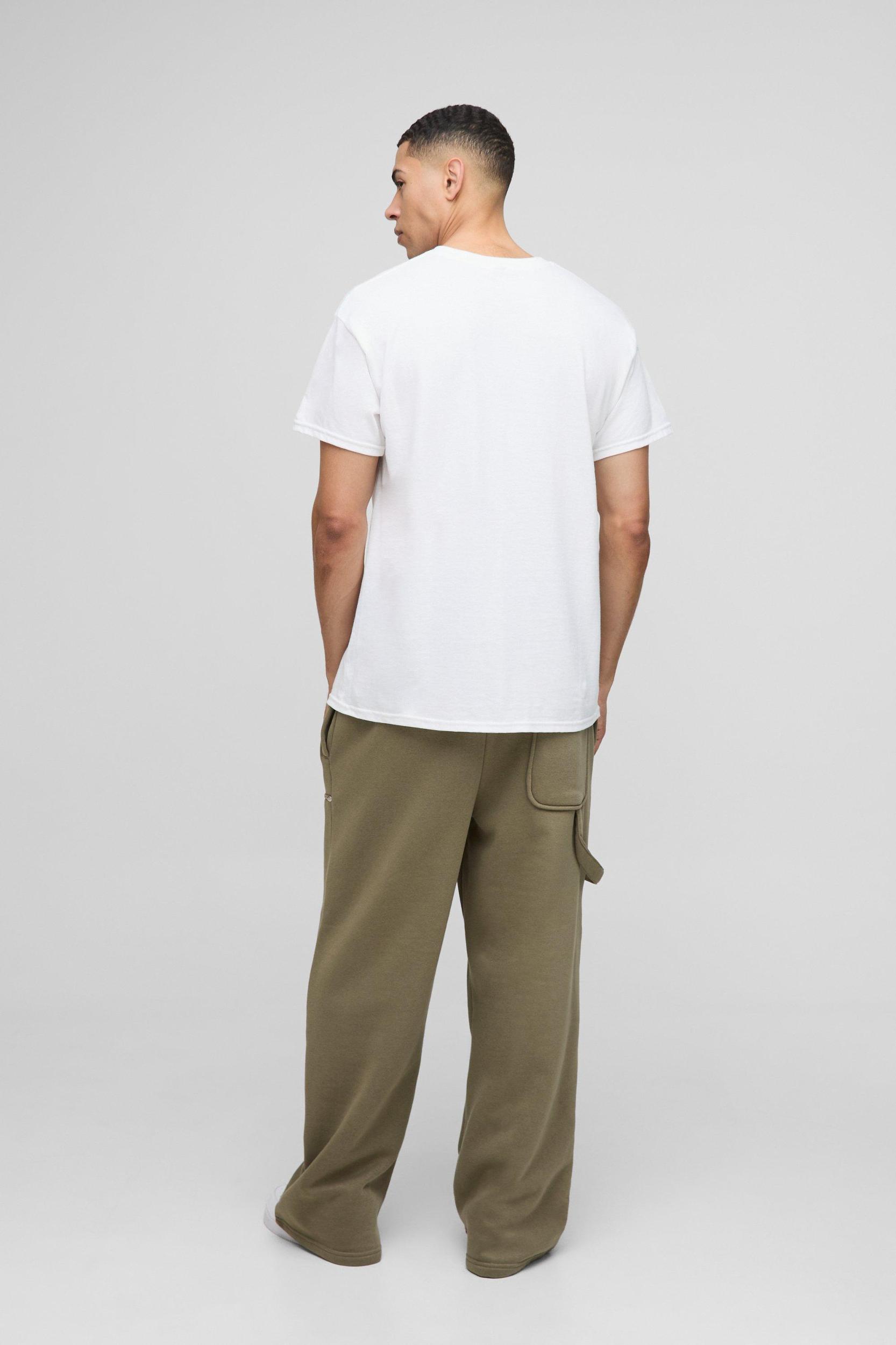 Oversized Honda JT Racing License Graphic T Shirt | boohooMAN USA Product Image