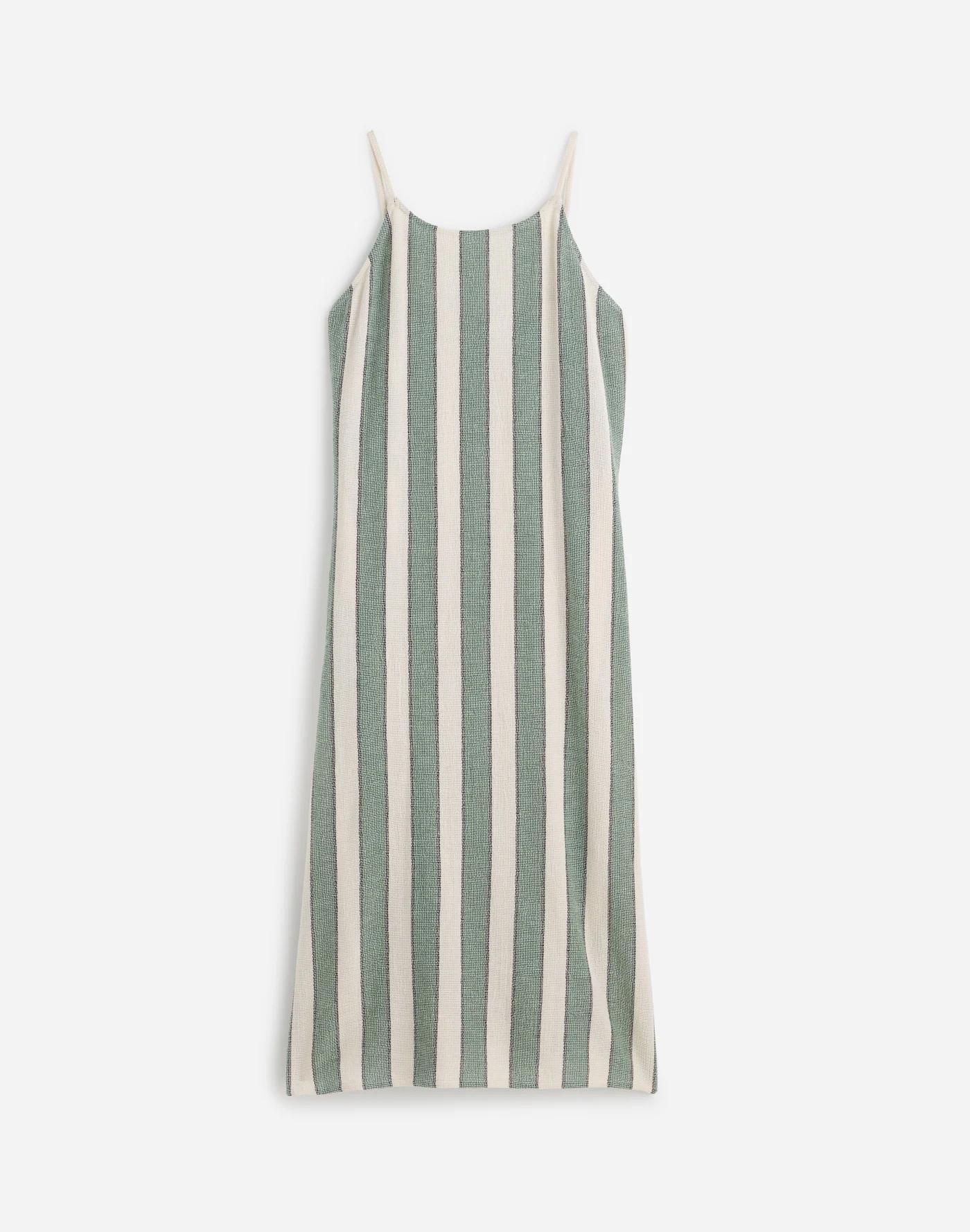 Zulu & Zephyr Eucalyptus Stripe Organic Cotton Dress Product Image