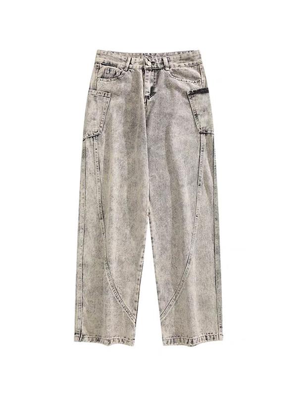 Men's Street Loose Jeans Product Image