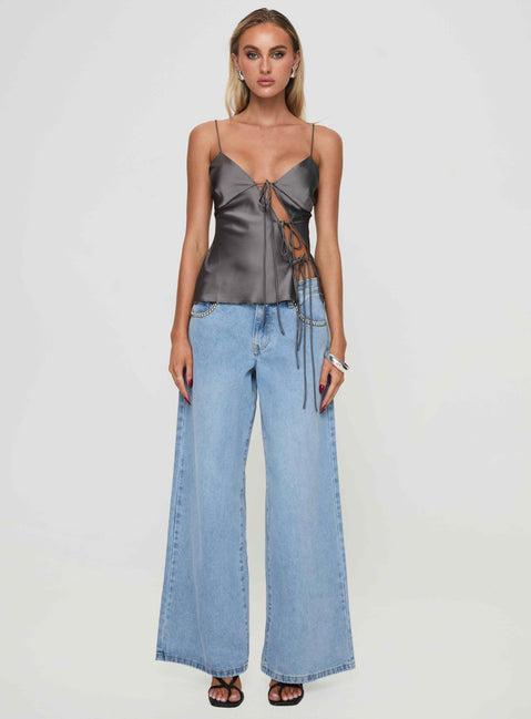 Mariah Top Grey Product Image