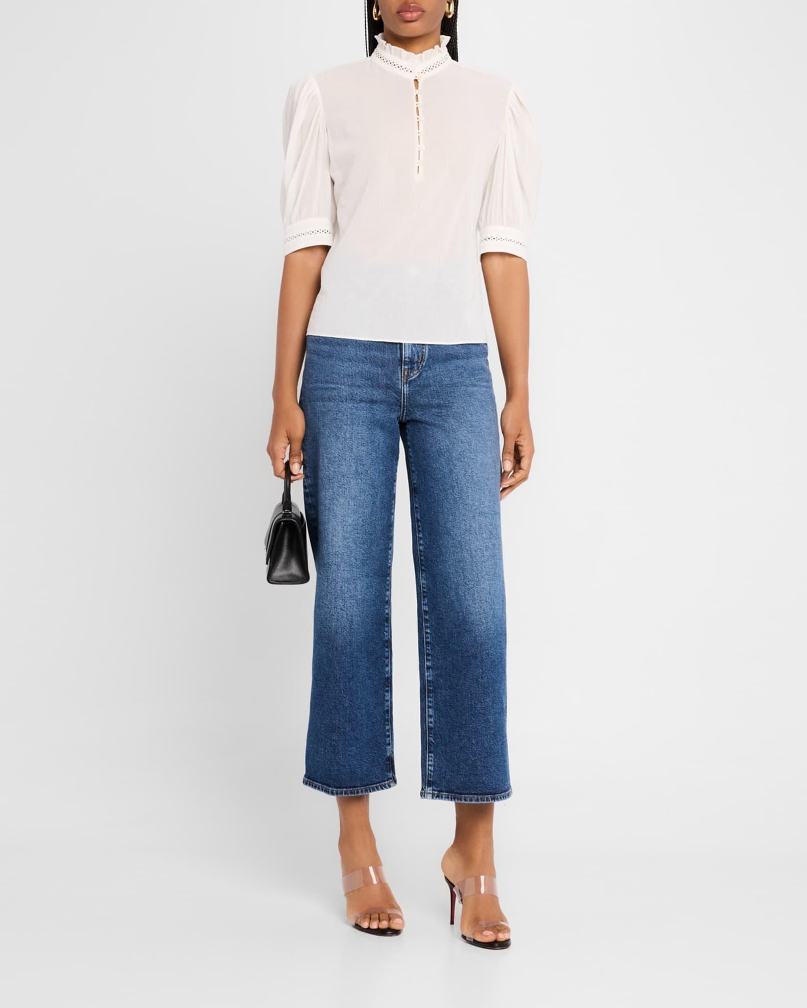 The Ruffle Collar Top Product Image