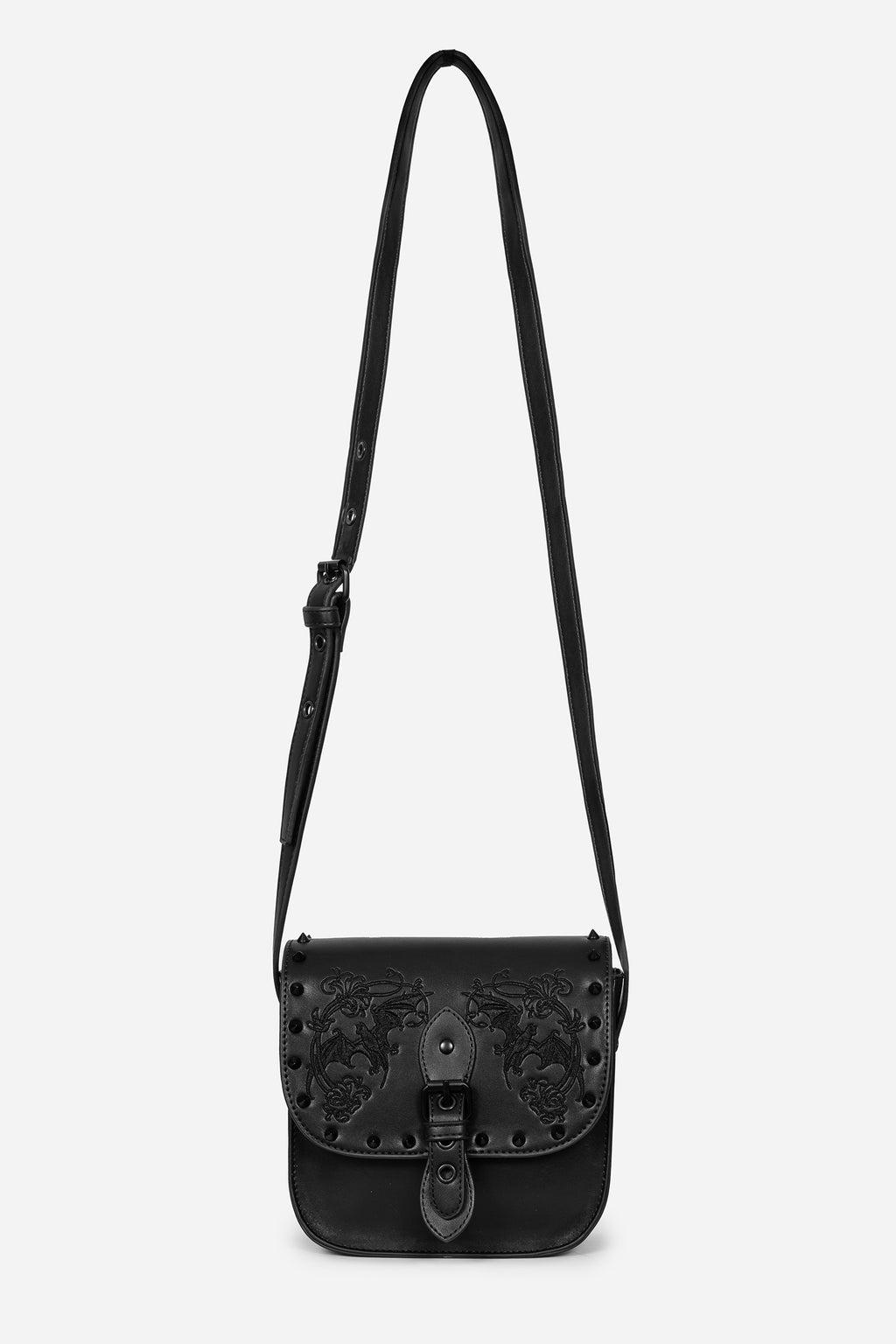 Penumbra Embroidered Mini Satchel Bag Product Image