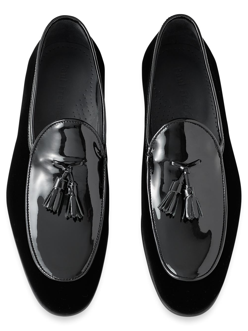 Vincent Tassel Loafer - Black Product Image