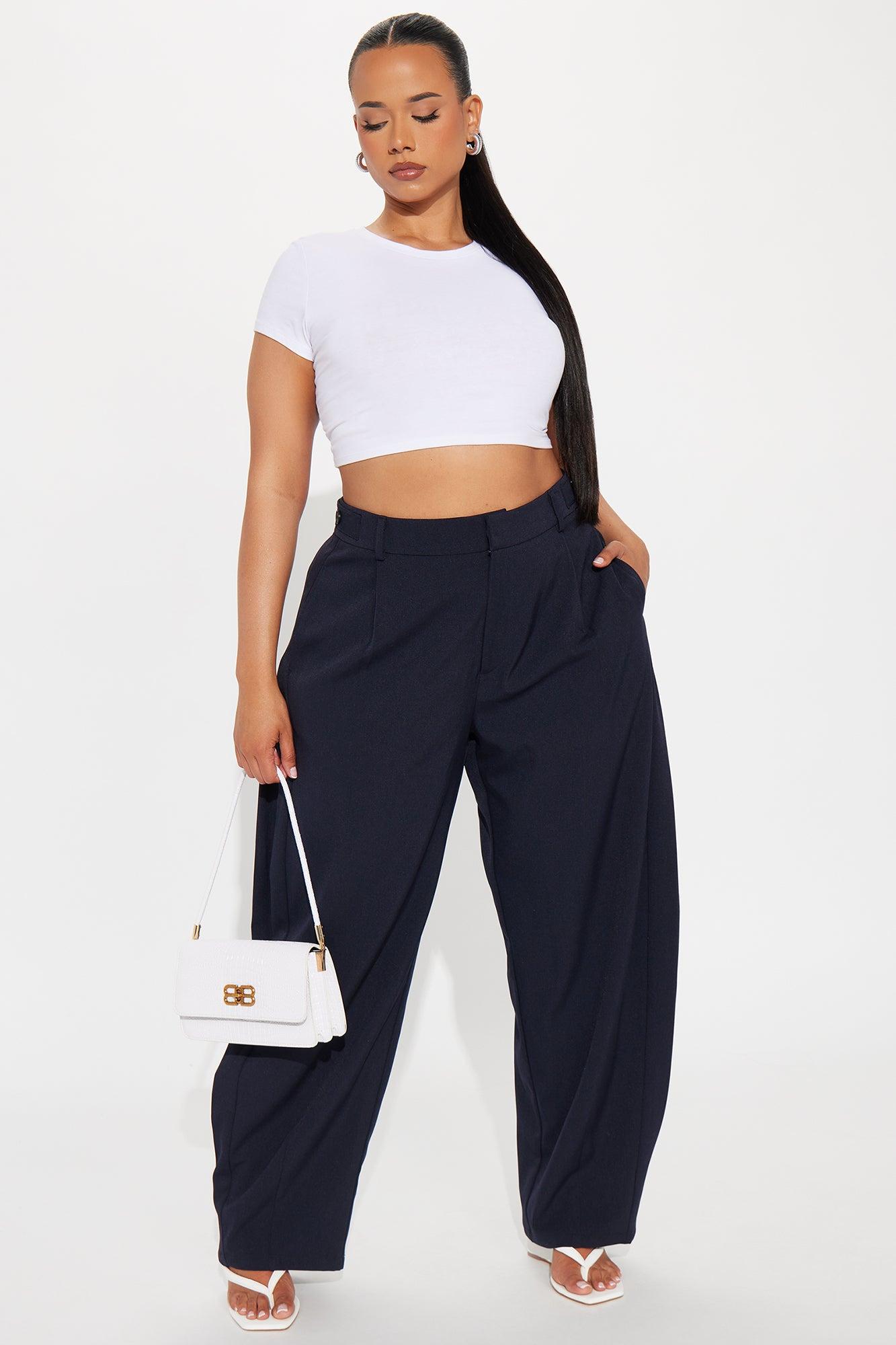 Brooklyn Trouser Pant - Navy Female Product Image