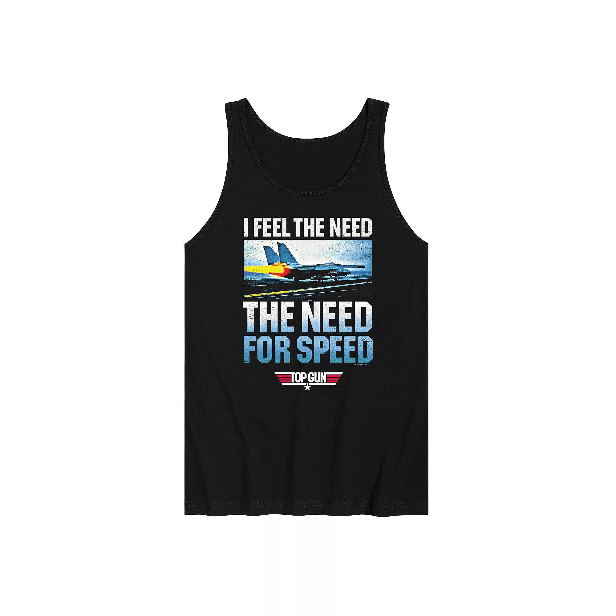 Men's Top Gun Need For Speed Tank Top,  Product Image