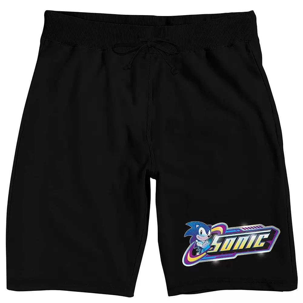 Men's Sonic The Hedgehog Pajama Shorts,  Product Image