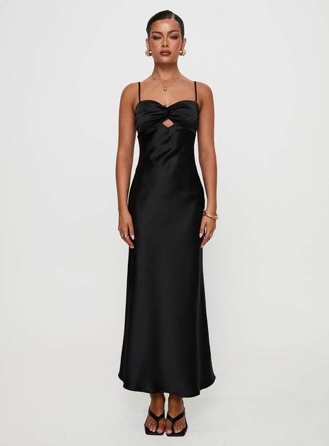 Blackthorn Maxi Dress Black Product Image