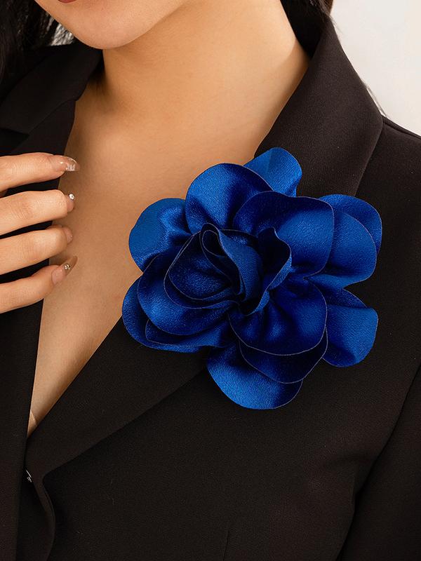 Three-Dimensional Flower Brooch Accessories Product Image
