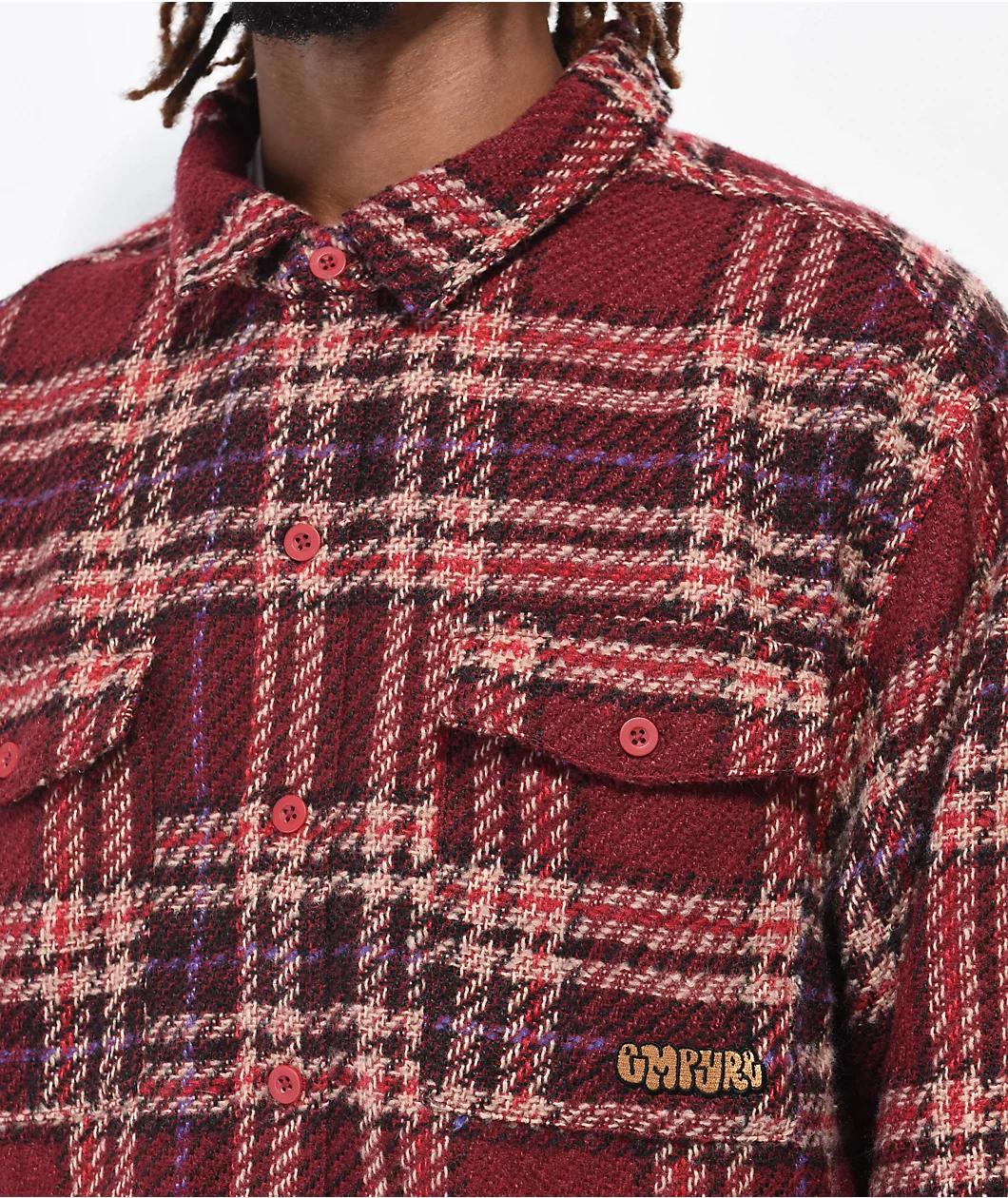 Empyre Eddy Red Flannel Shirt Product Image