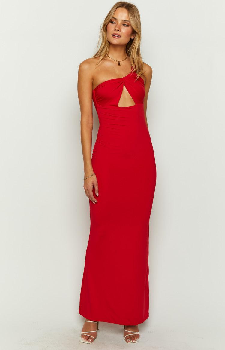 Ellis Red Maxi Dress Product Image