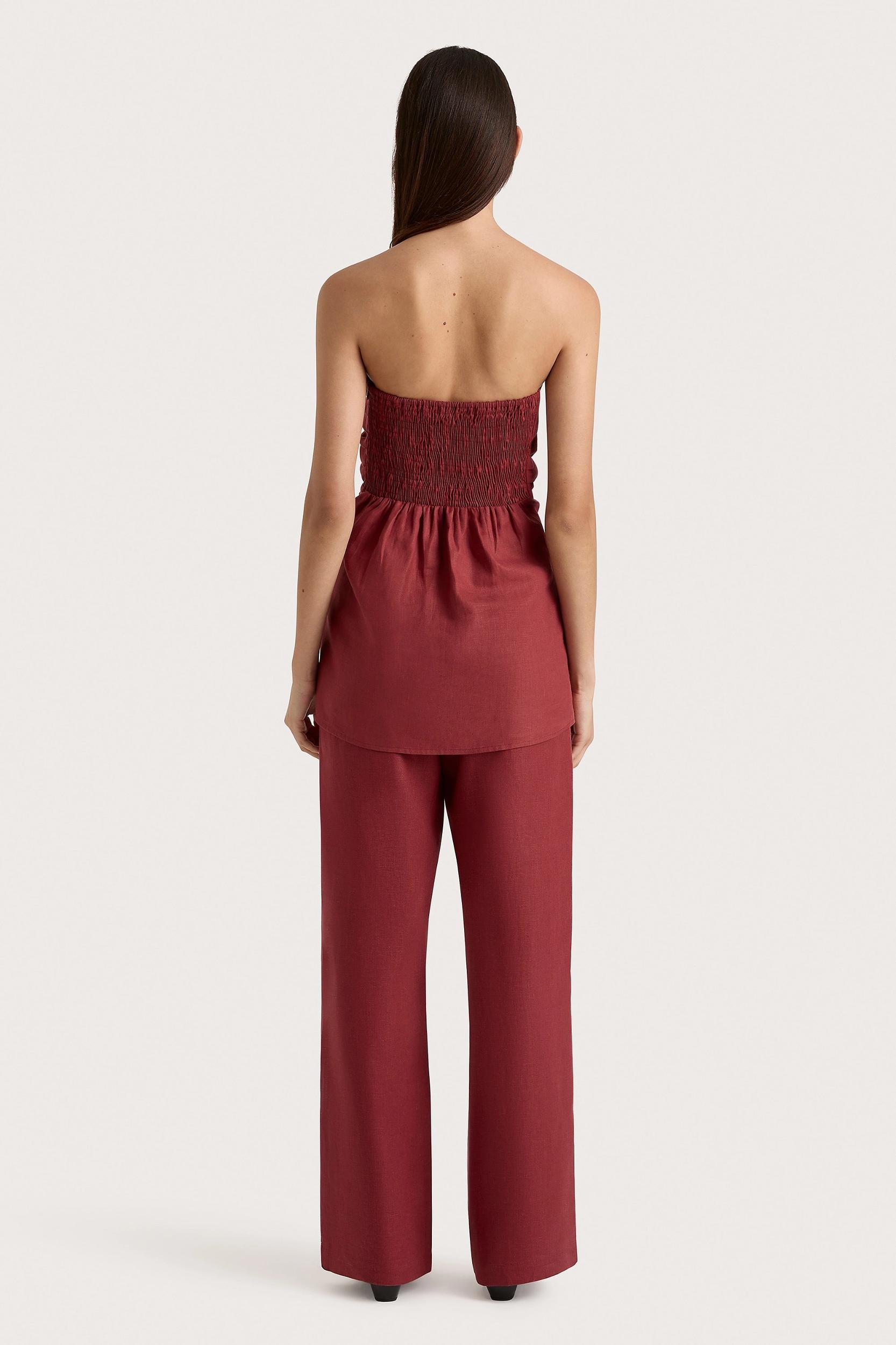 Boe Tunic Top Wine - Final Sale Product Image