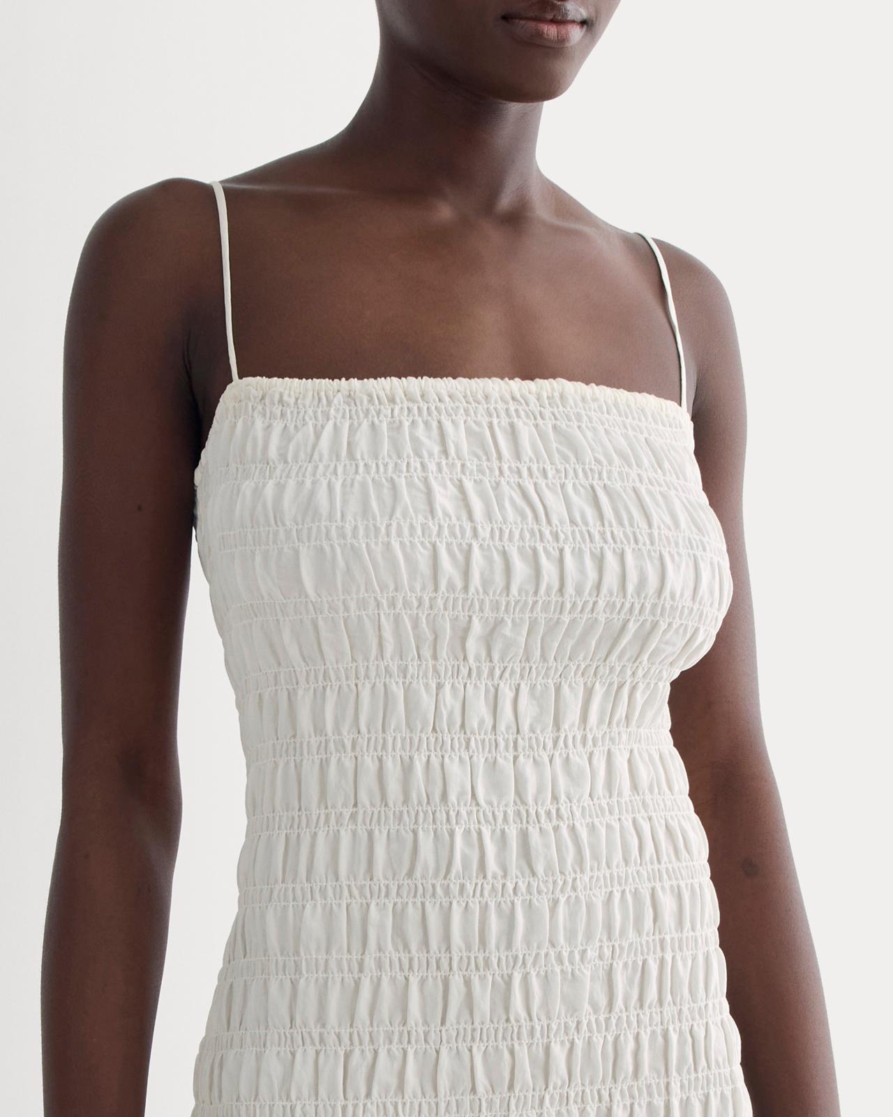 Womens Smocked Column Dress by Everlane Product Image