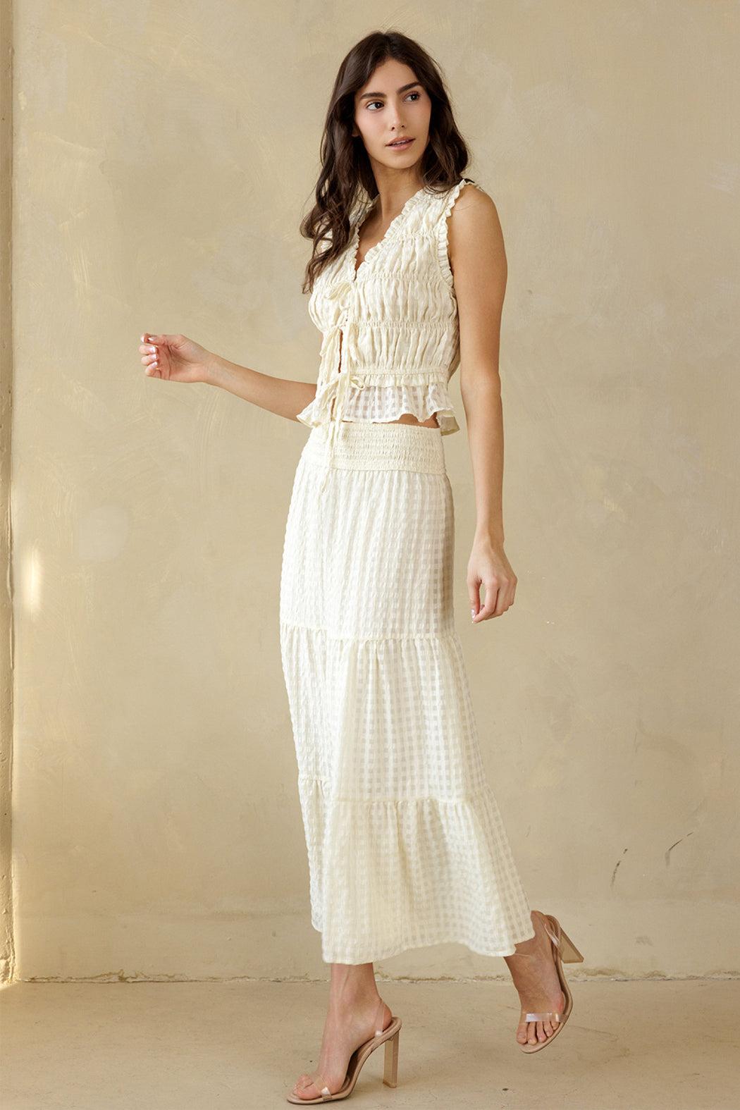 Lindy Ruffle Tank Product Image