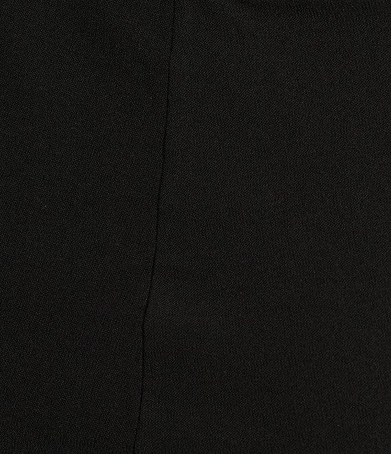 Eileen Fisher Stretch Crepe Flat Front Crop Skinny Leg Pants Product Image