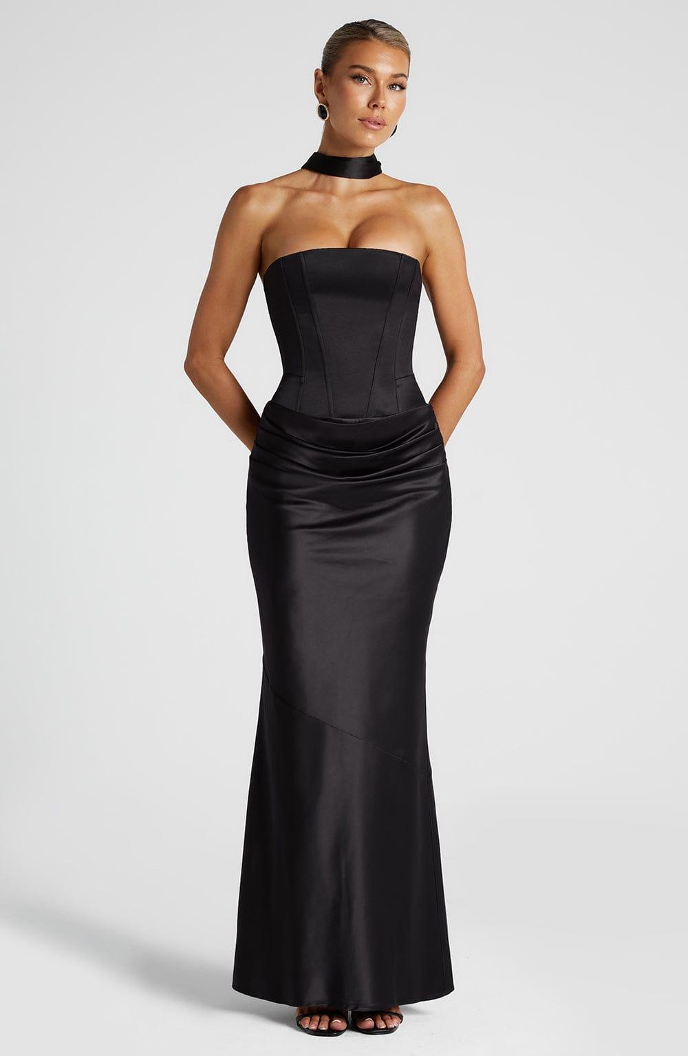 Bernadette Maxi Skirt - Black Product Image