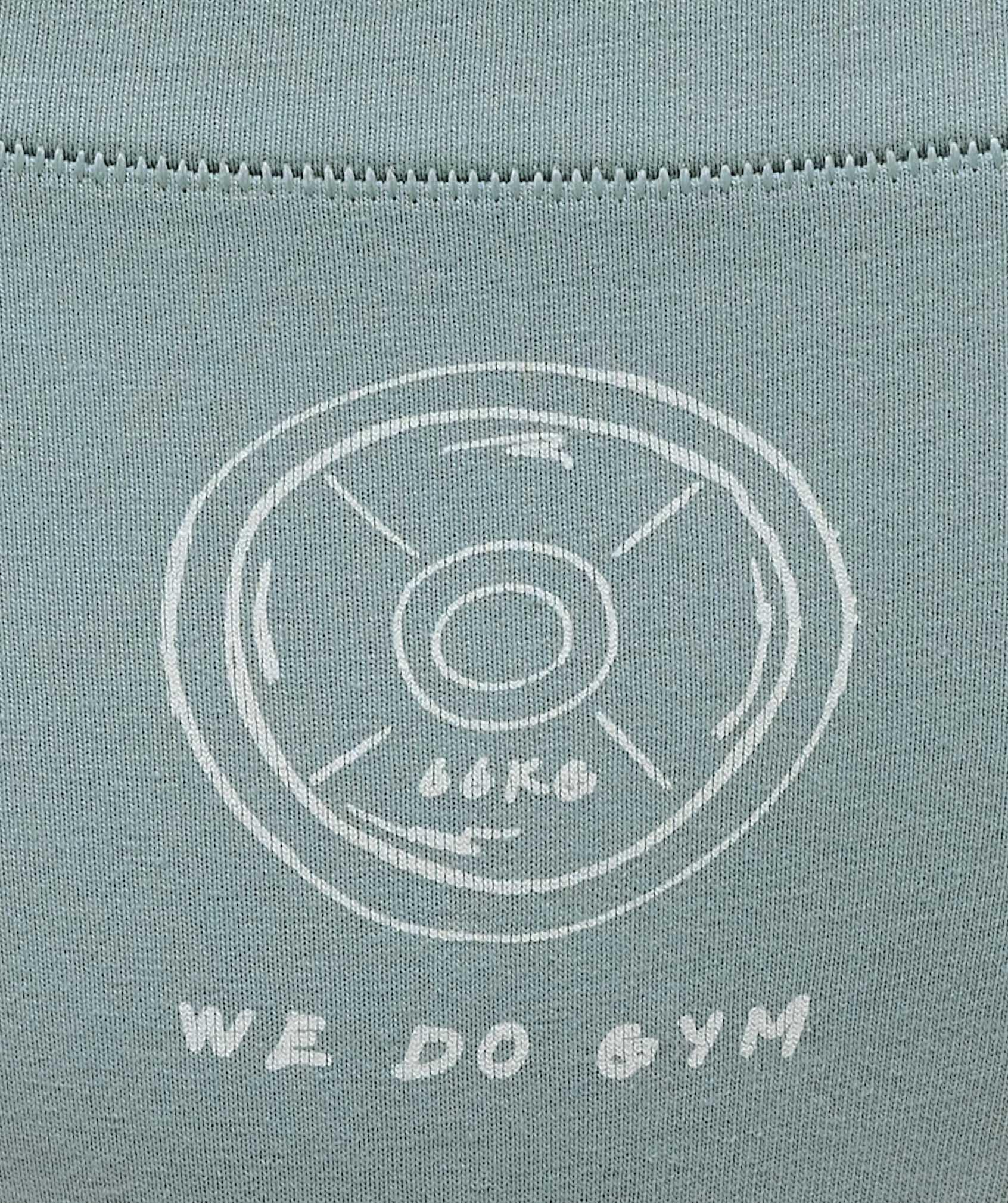 Gymshark Deadlift Graphic Cotton Thong - Celeste Blue Female Product Image