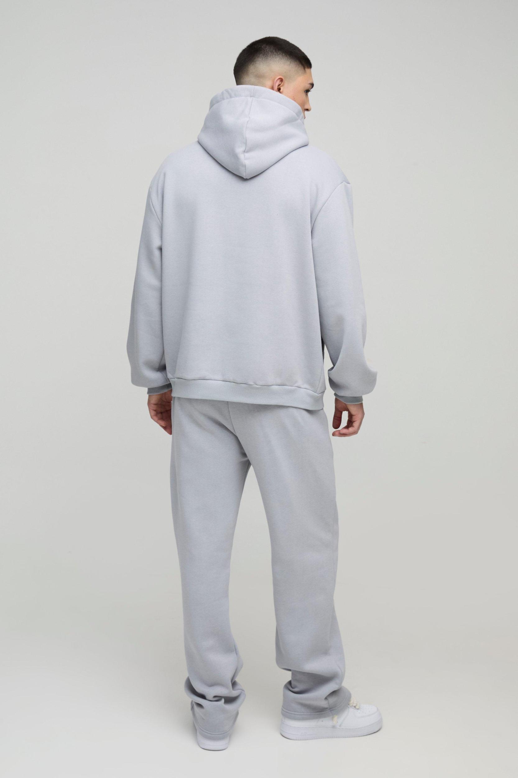 Oversized Fit Homme Print Tracksuit | boohooMAN USA Product Image