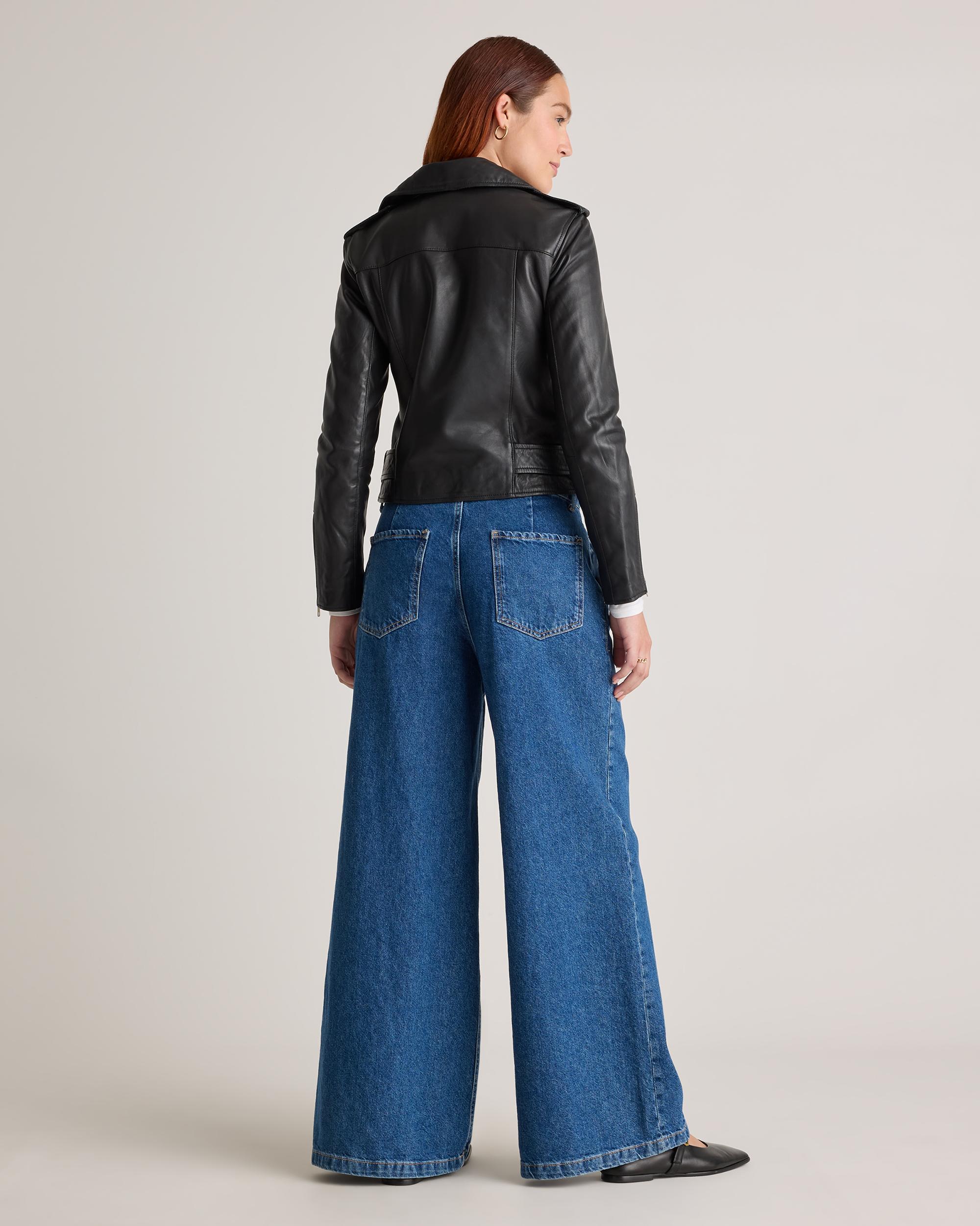 Quince | Women's Motorcycle Jacket Leather Product Image