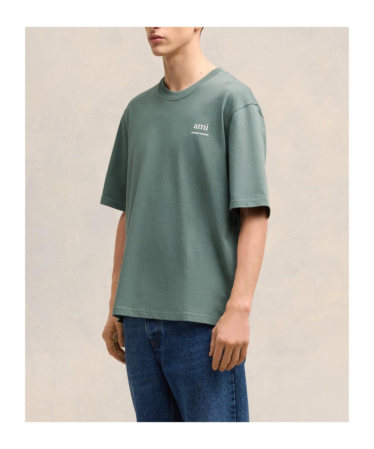 AMI ALEXANDRE MATTIUSSI T-shirt Beige In Antique Clay Product Image