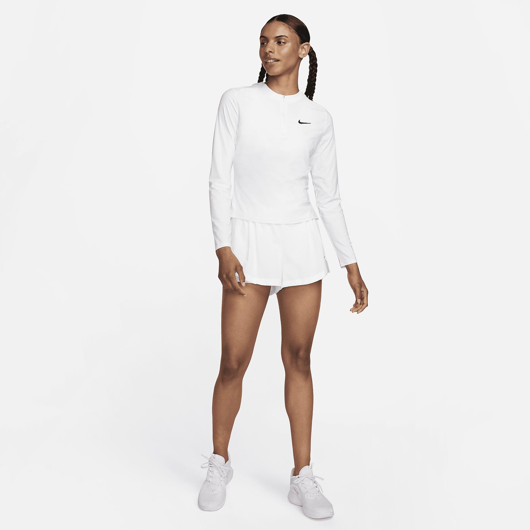 Nike Women's Court Advantage Dri-FIT 1/4-Zip Tennis Mid Layer Product Image