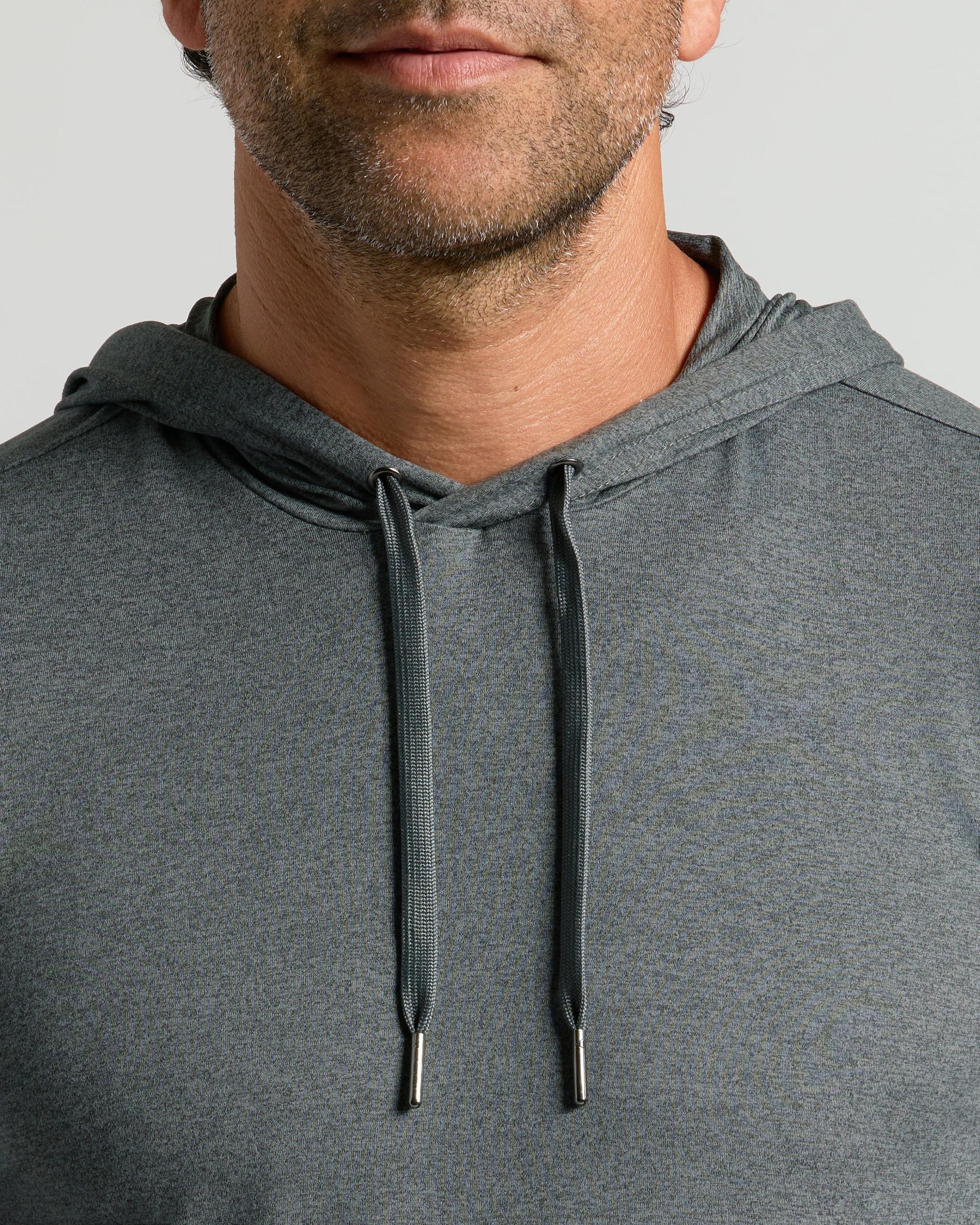 Charcoal Heather Active Comfort Pullover Hoodie Product Image