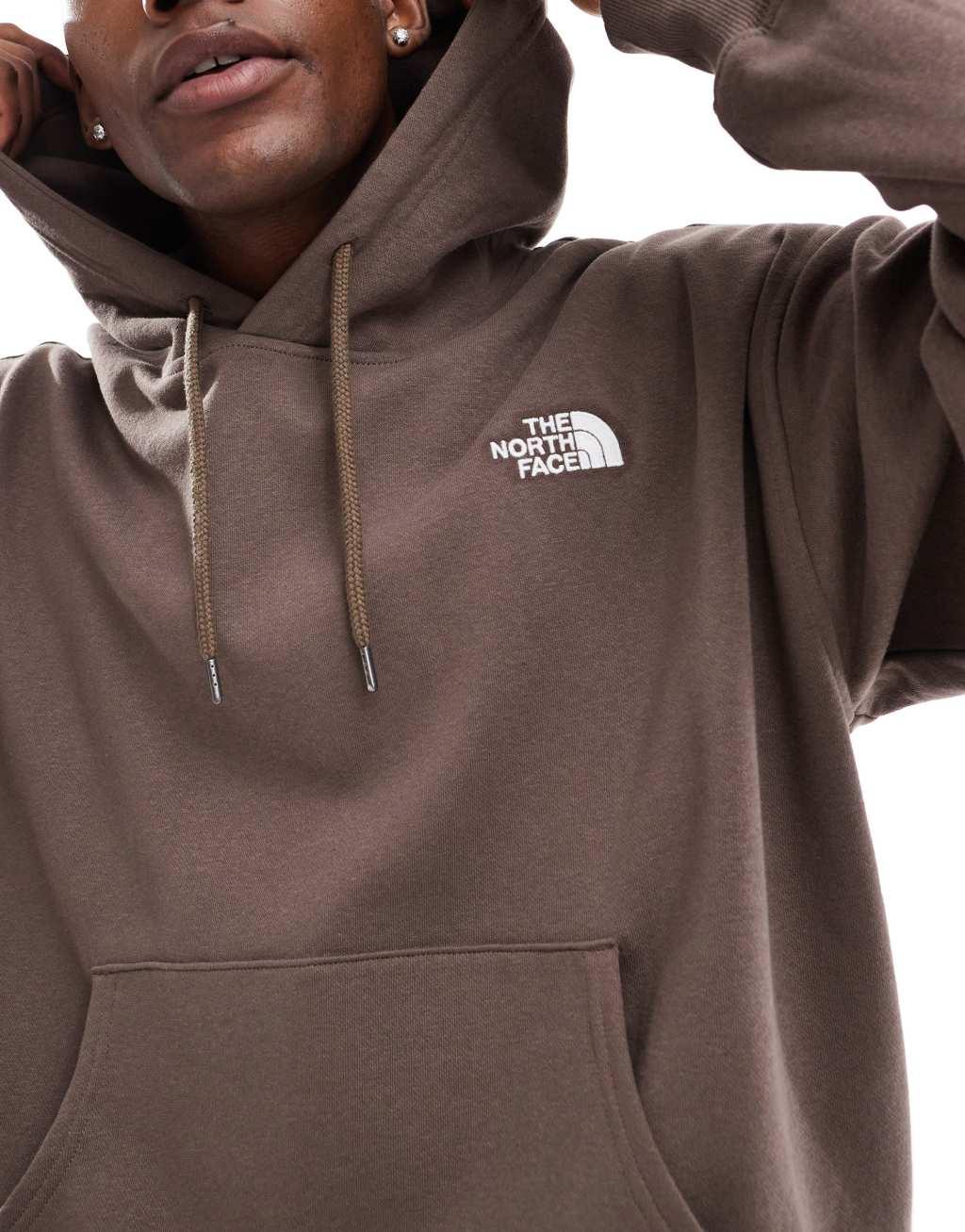 The North Face Evolution Vintage Hoodie in brown Product Image