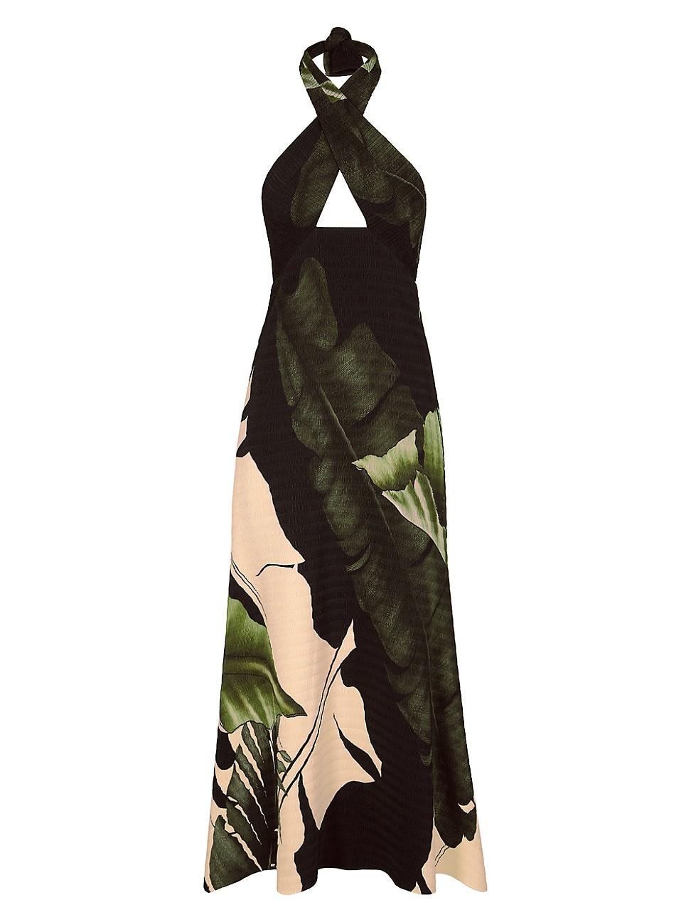 Womens Elegant Expedition Halter Dress Product Image