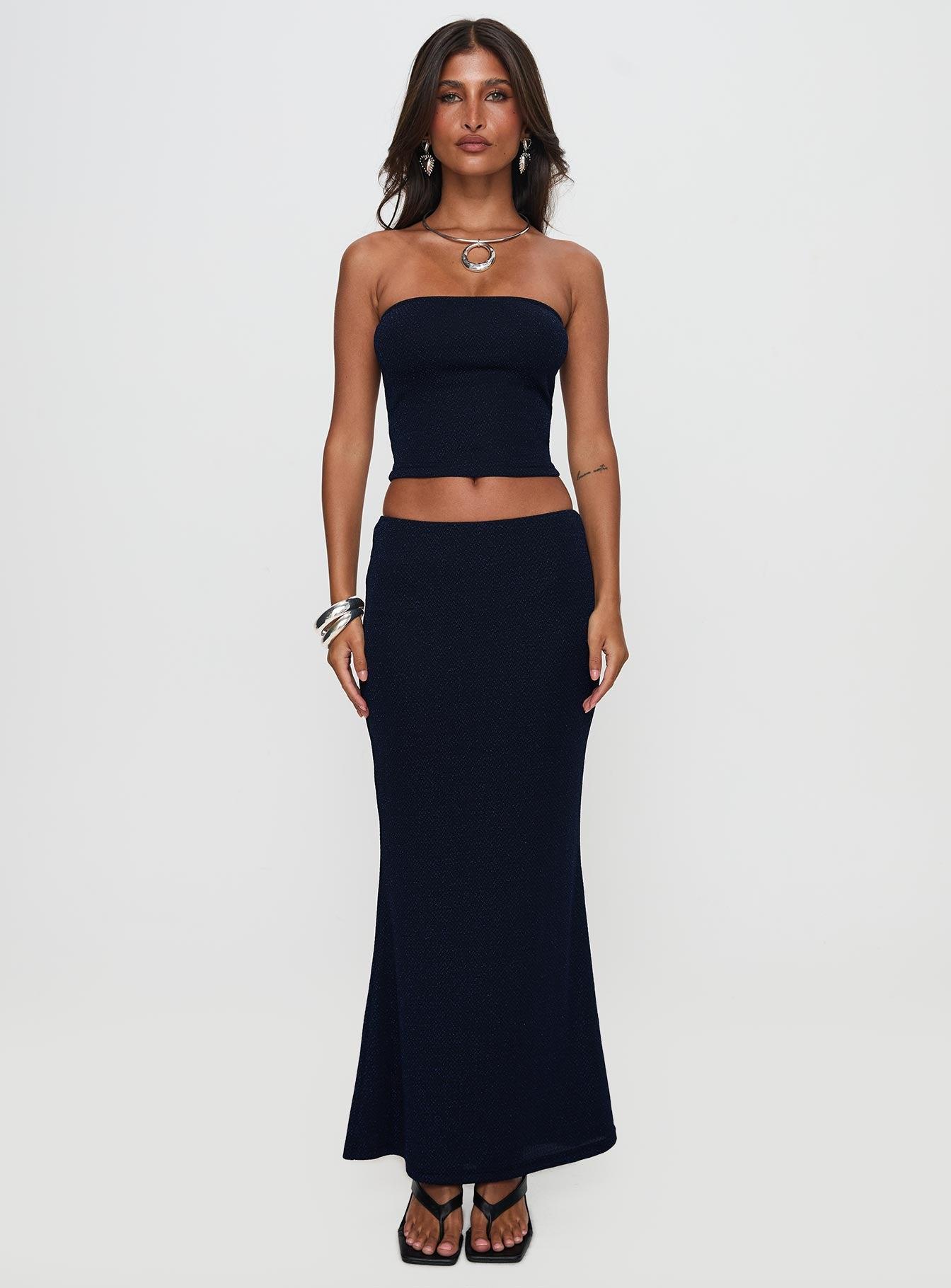 Lampton Strapless Set Navy Product Image