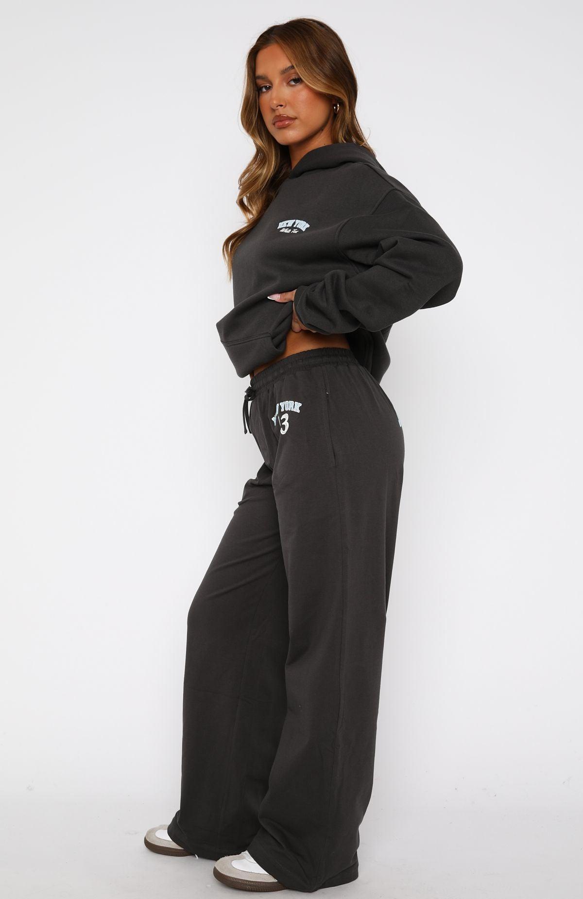 Team New York Track Pants Charcoal Product Image