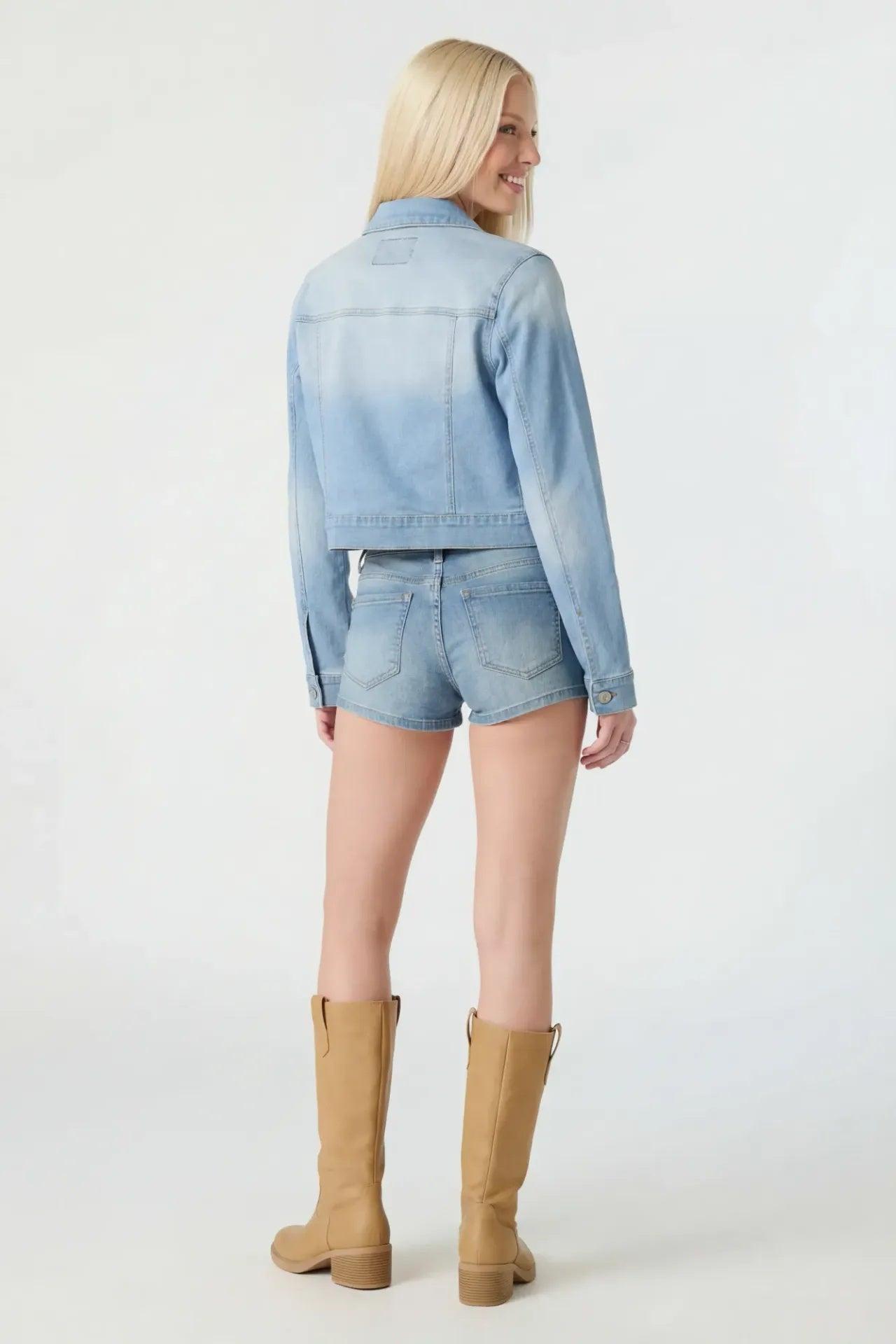 Classic Denim Jacket Female Product Image