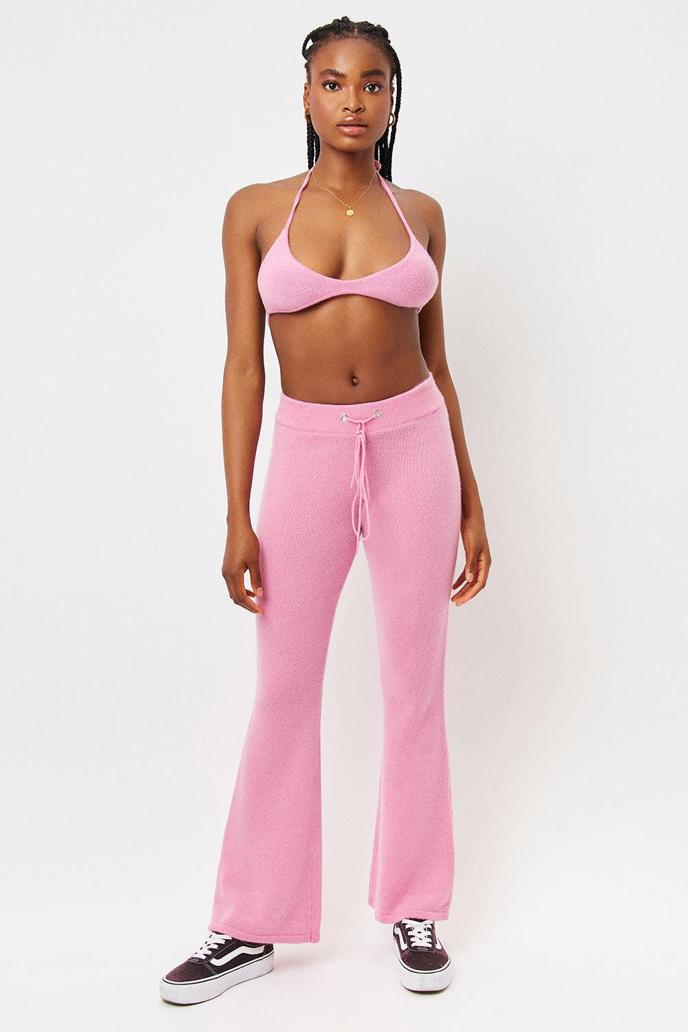 Boardwalk Cashmere Bra Top - Rose Product Image