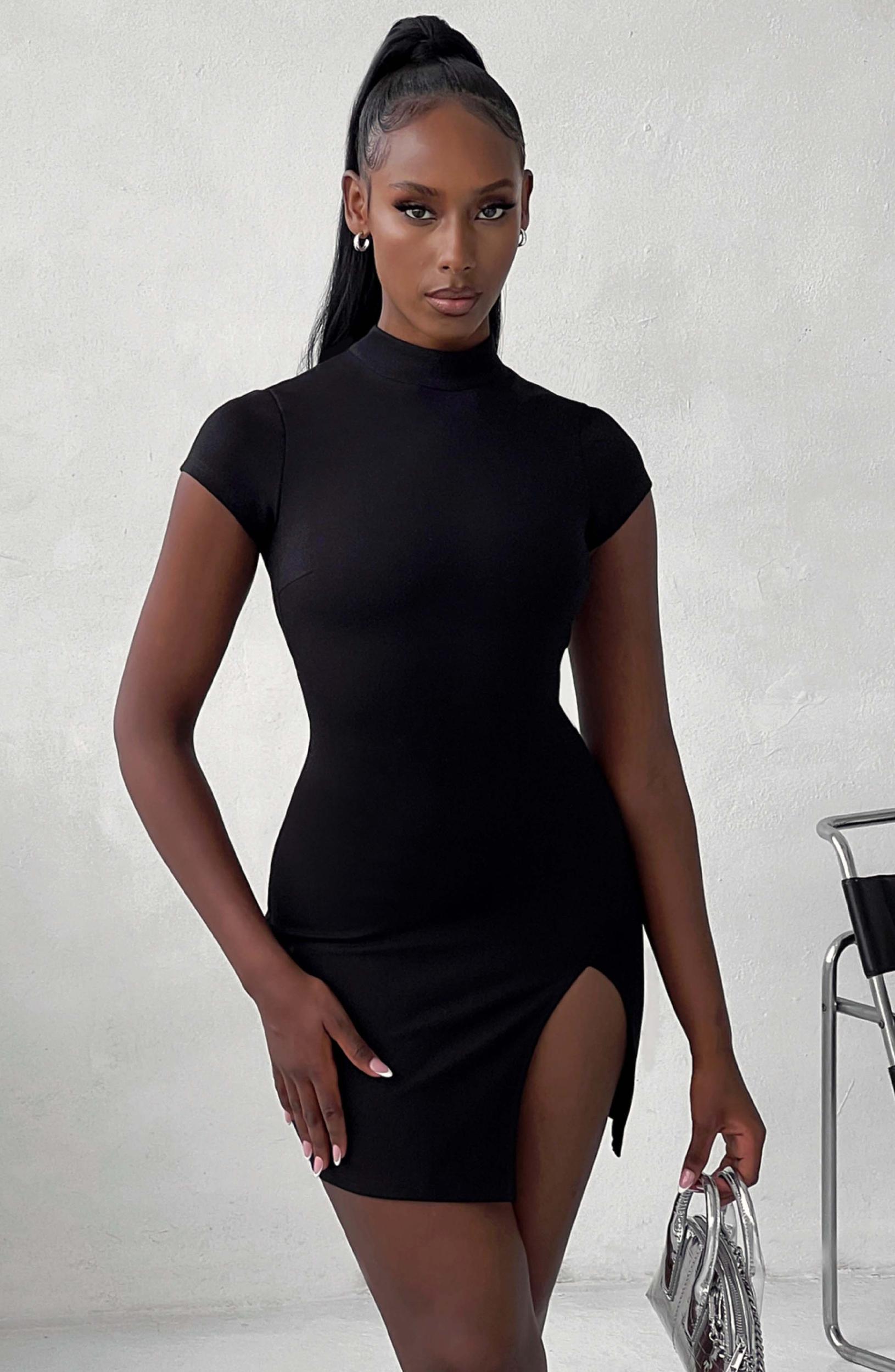 Mai Mini Dress - Black Product Image