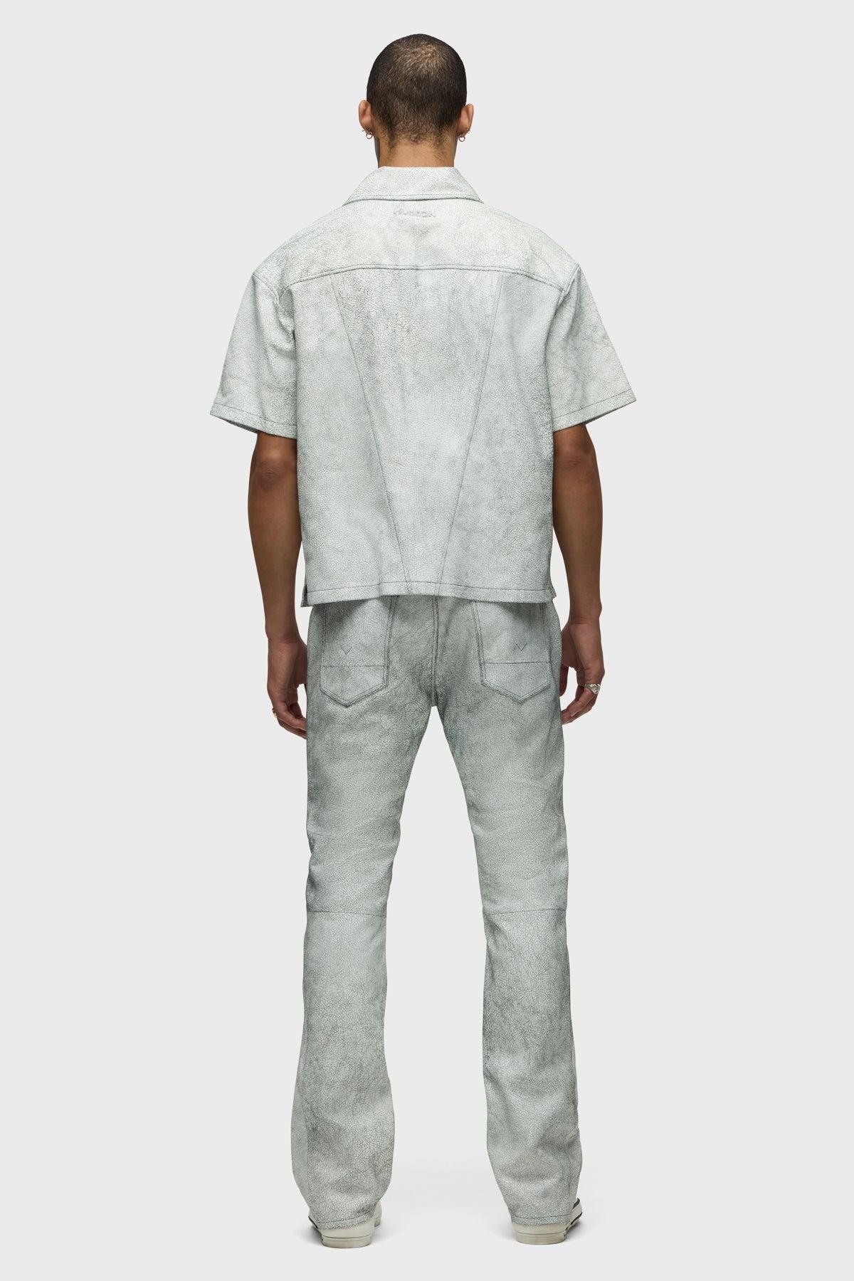 Walker Kick Flare Leather Pant Male Product Image