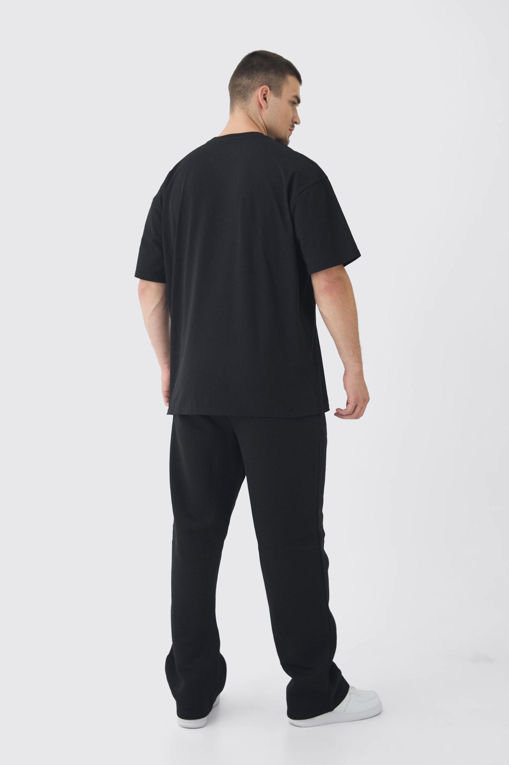Tall Oversized MMXIII Embossed T-Shirt | boohooMAN USA Product Image