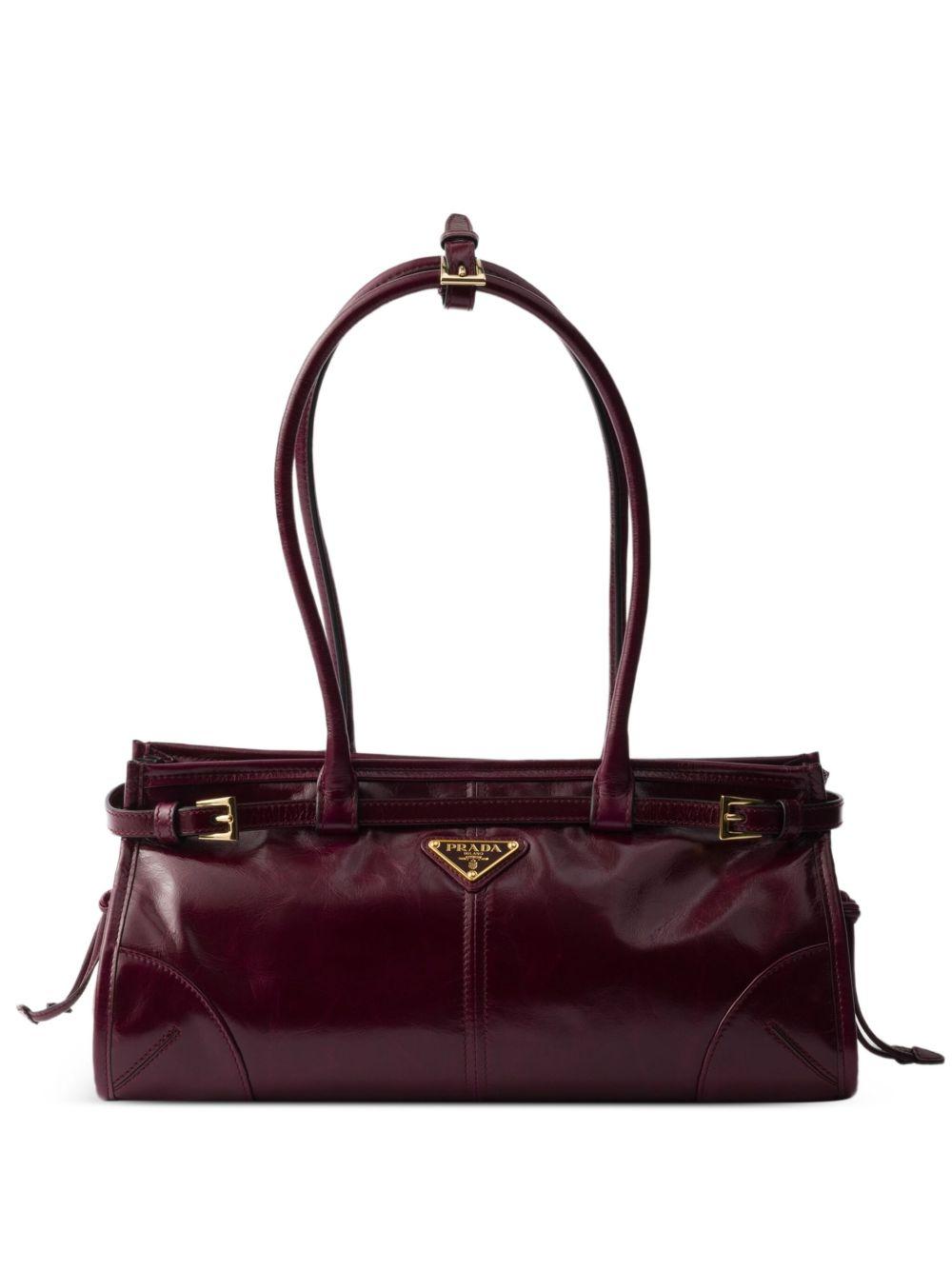 medium Bonnie leather handle tote bag Product Image