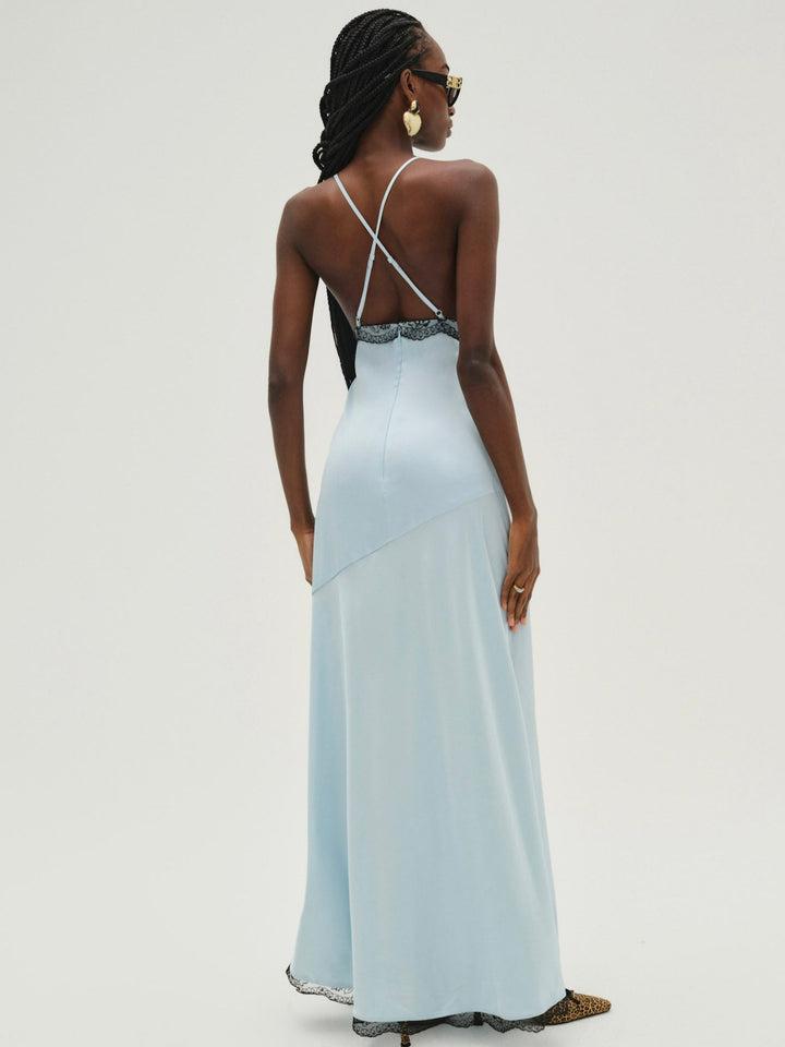 Mariella Maxi Dress — Blue Product Image