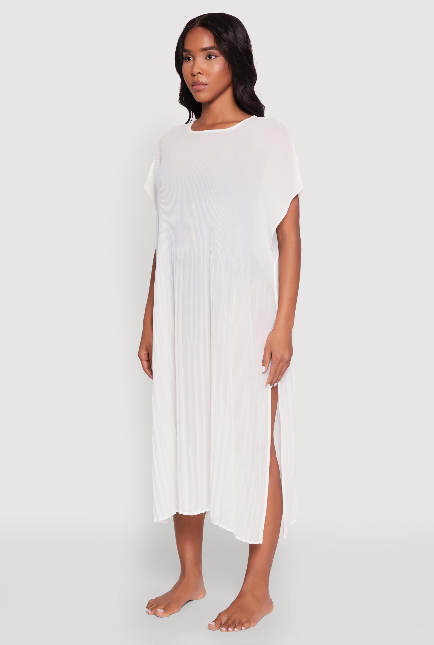 Plisse Swim Cover Up Female Product Image