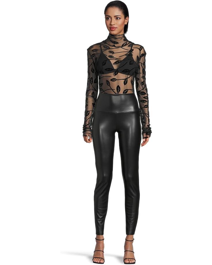 Slim Fit Long Sleeve Turtle Top Product Image