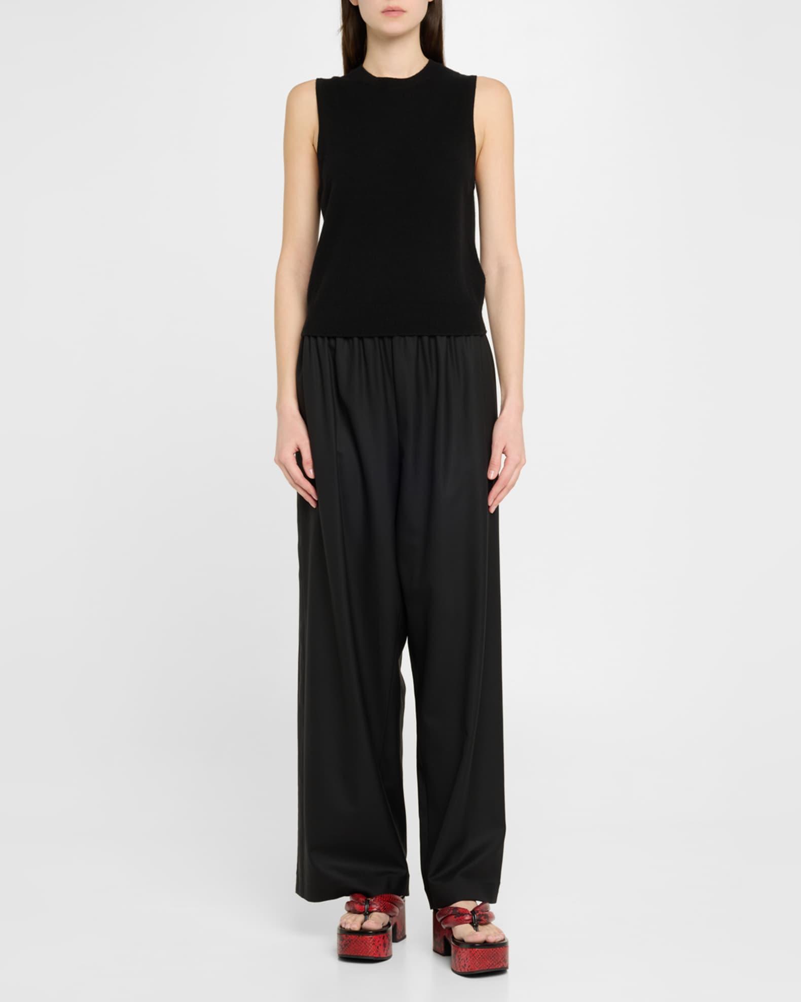 Snake-Embossed Leather Thong Platform Sandals Product Image