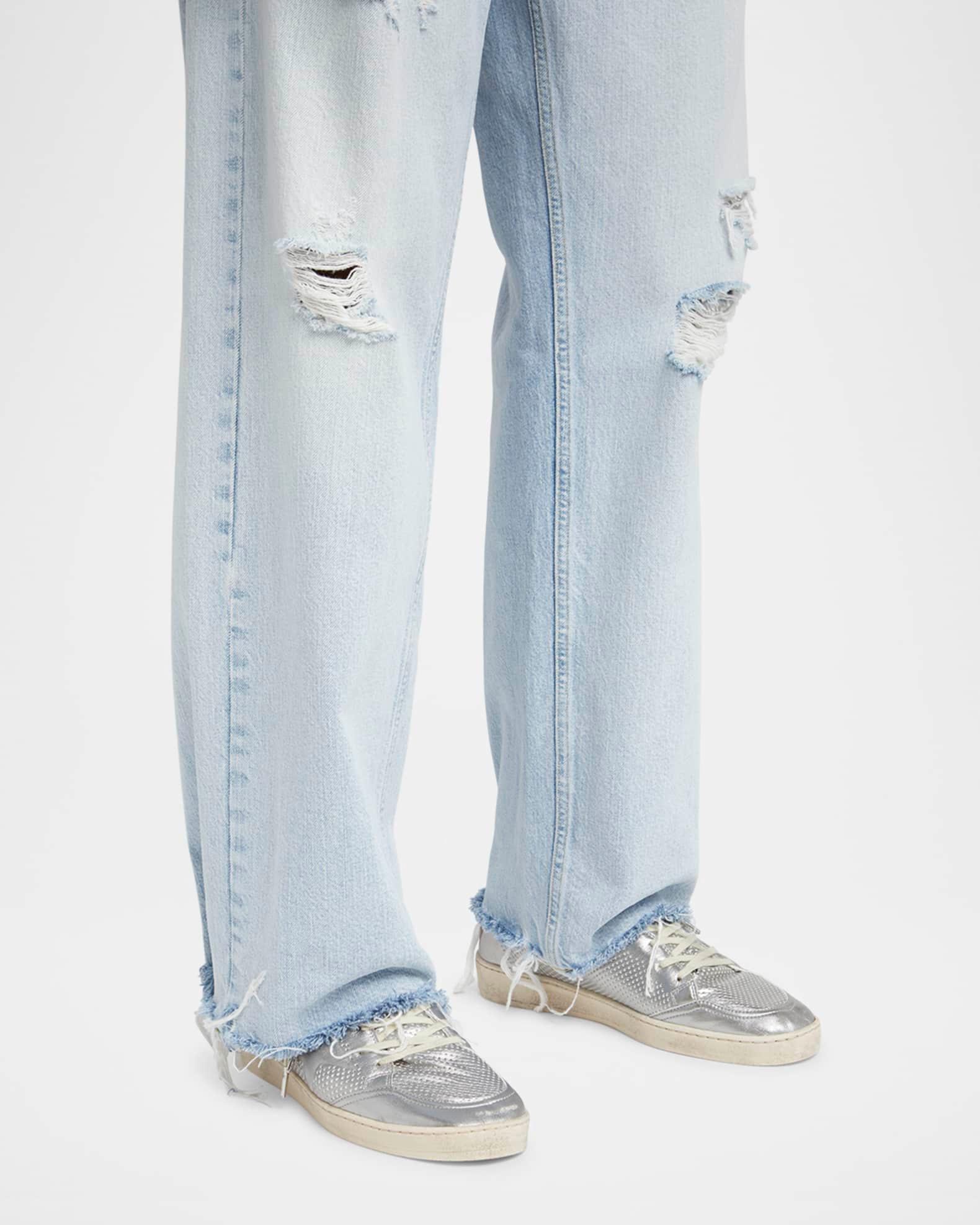 Men's Ball Star Metallic Low-Top Sneakers Product Image