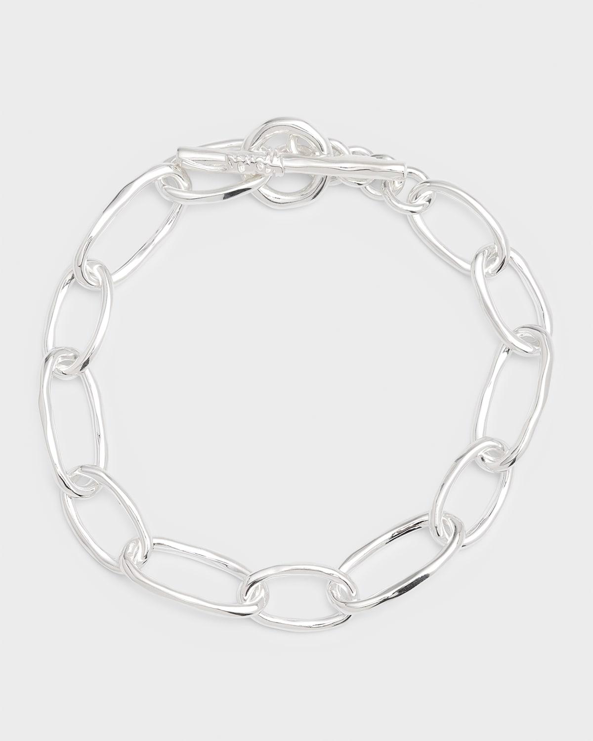 925 Classico Faceted Oval Link Bracelet Product Image