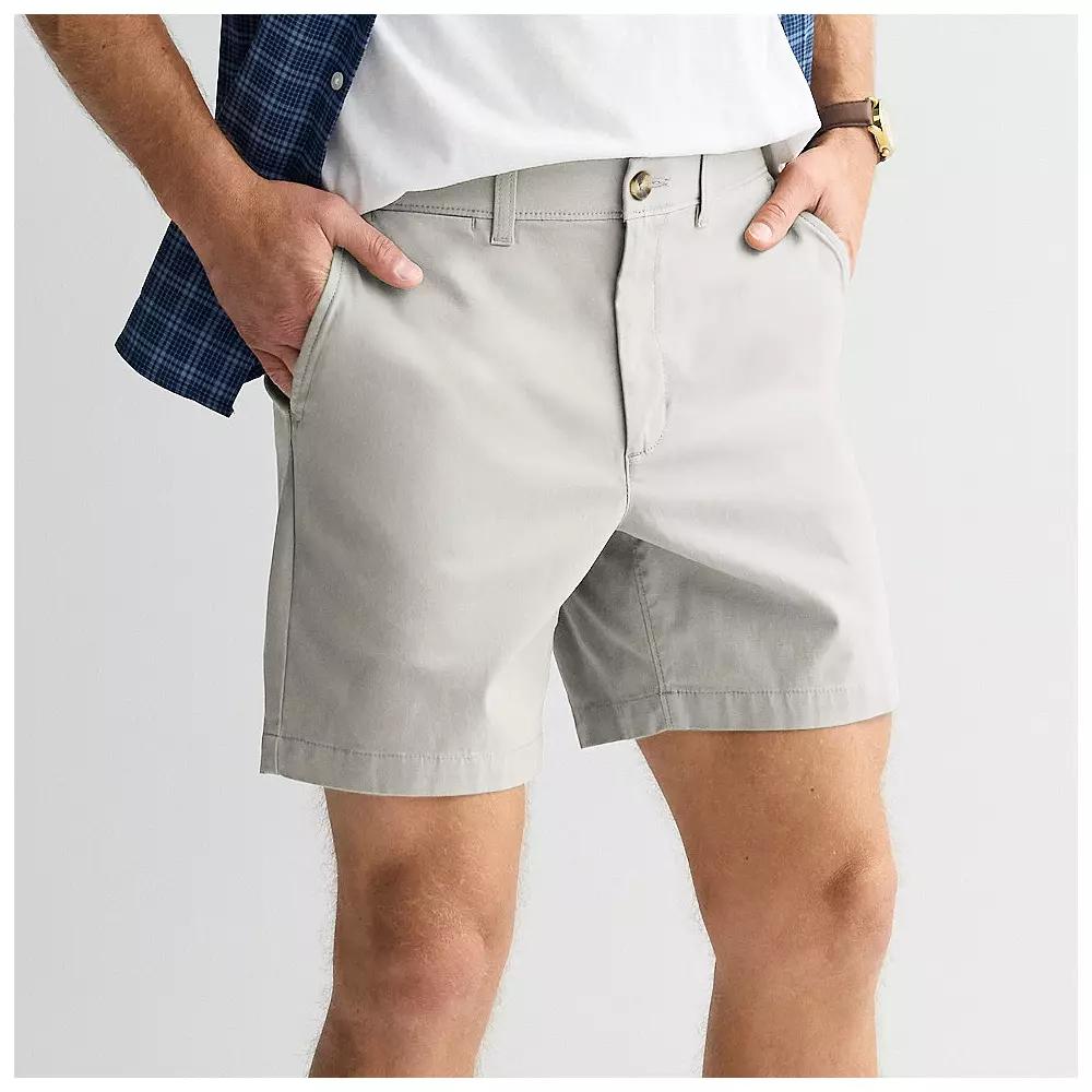 Men's Sonoma Goods For Life® 7-Inch Flexwear Flat Front Shorts,  Product Image